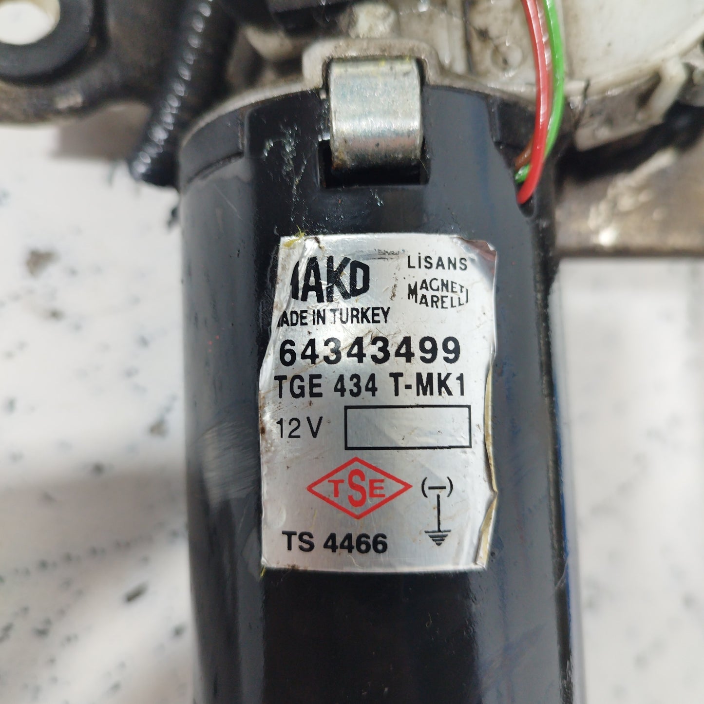 Motorino tergicristalli anteriore Fiat Doblò 2005 cod: 64343499 ecoAC6722