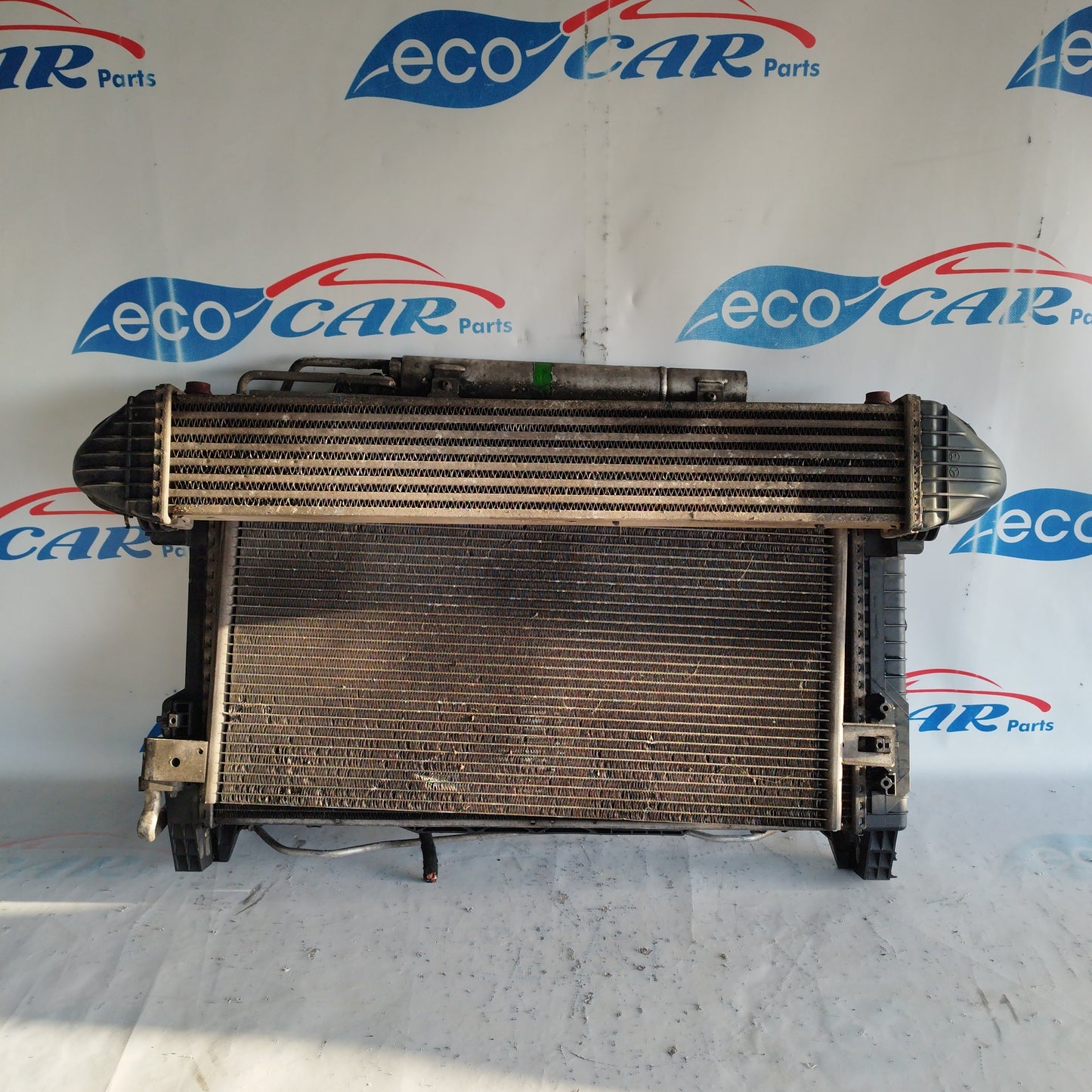 Kühlersatz komplett mit Ladeluftkühler Mercedes A-Klasse W169 2.0D 2008 Code: A1695002093 ecoAC6731