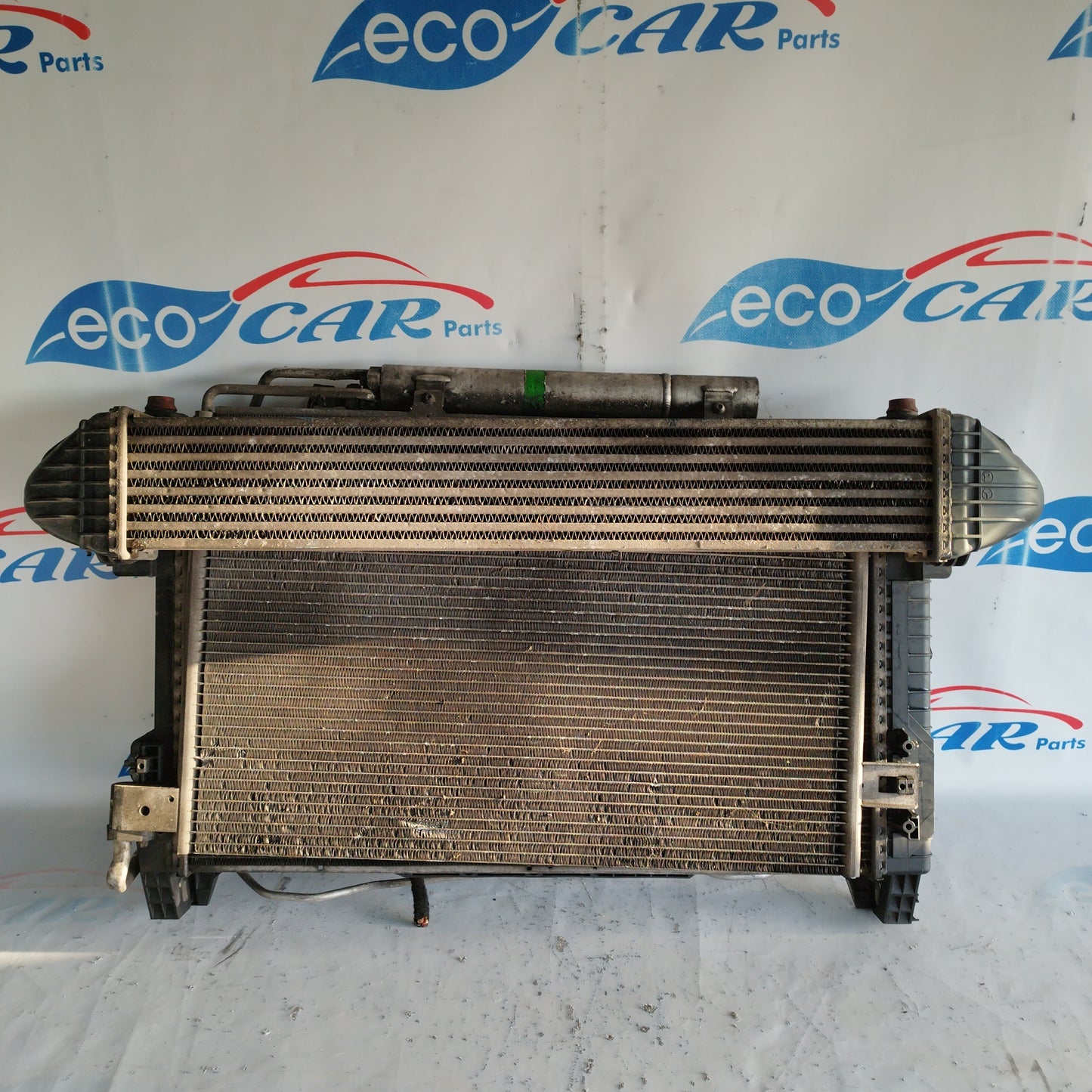 Kühlersatz komplett mit Ladeluftkühler Mercedes A-Klasse W169 2.0D 2008 Code: A1695002093 ecoAC6731