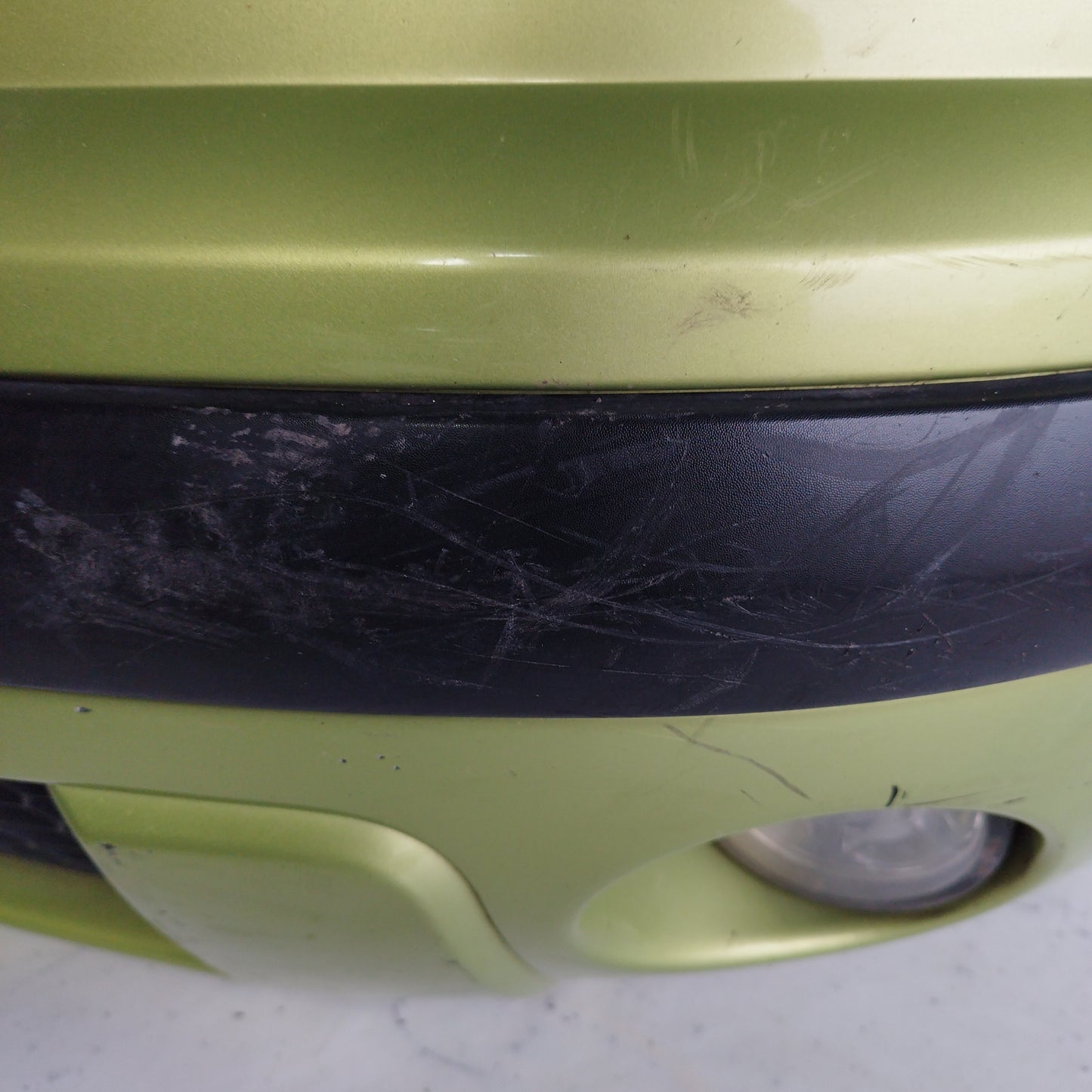 Green front bumper Citroen C3 Pluriel 2005 ecoAC6742