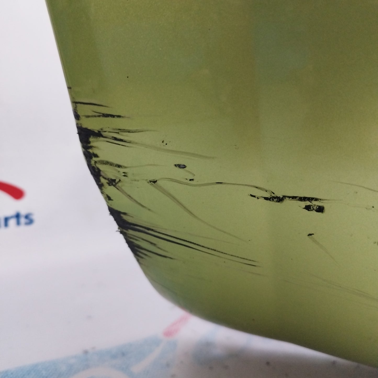 Green front bumper Citroen C3 Pluriel 2005 ecoAC6742