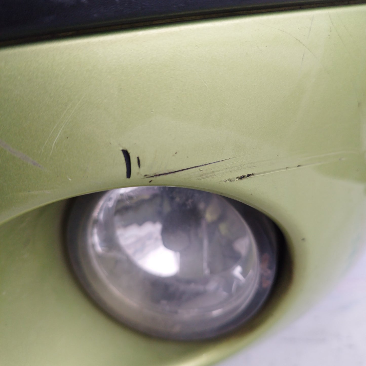 Green front bumper Citroen C3 Pluriel 2005 ecoAC6742