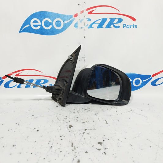 White front right manual mirror Fiat Panda 2009 ecoAC6749