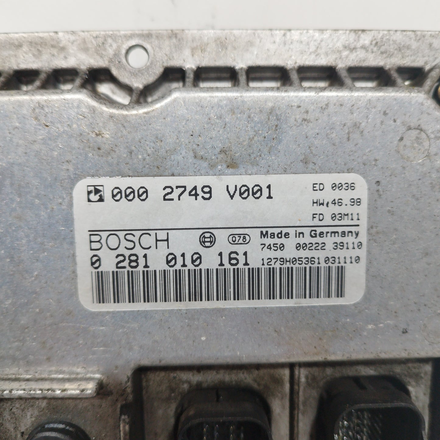 Zündkit Smart Fortwo 450 800 d 2004 Code: 0281010161 ecoAC6755