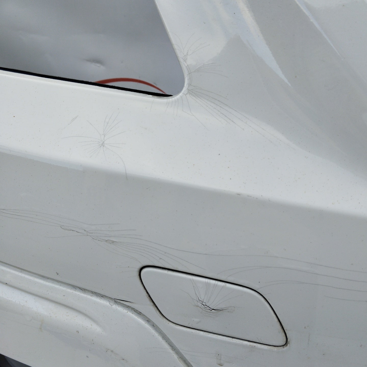 White front bumper Mercedes B-Class W245 ecoAG4161