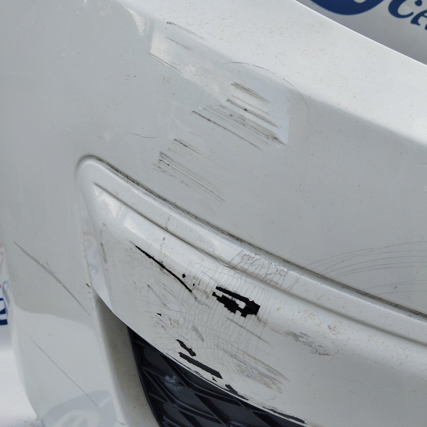 White front bumper Mercedes B-Class W245 ecoAG4161