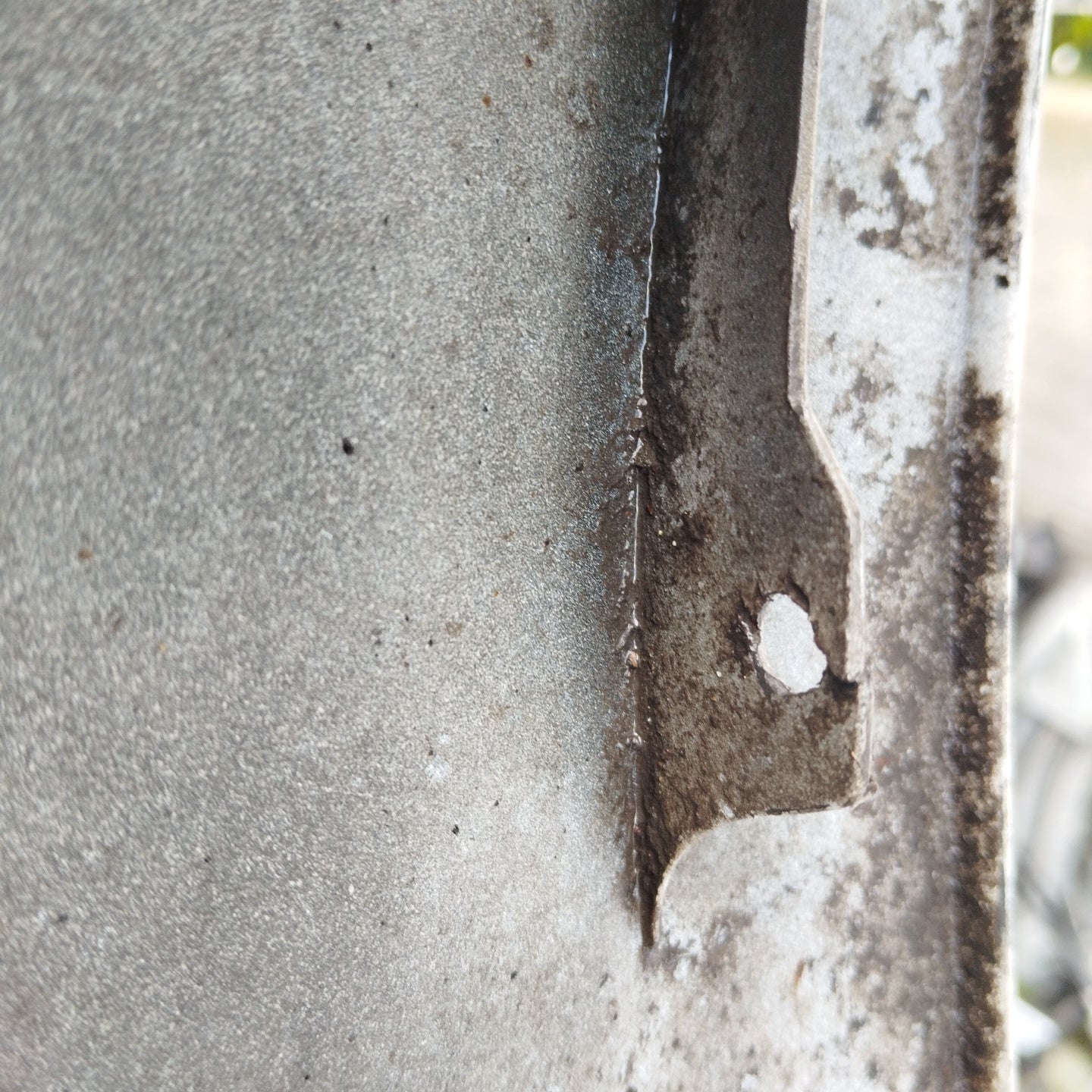 White front bumper Mercedes B-Class W245 ecoAG4161