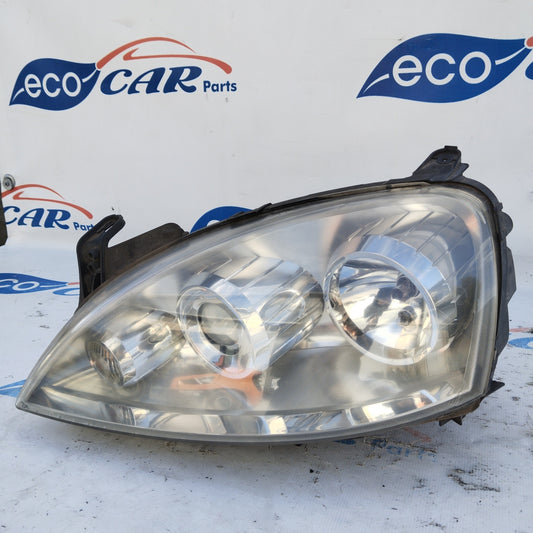 Left front light Opel Corsa C Restyling model with three reflectors ecoAG4163