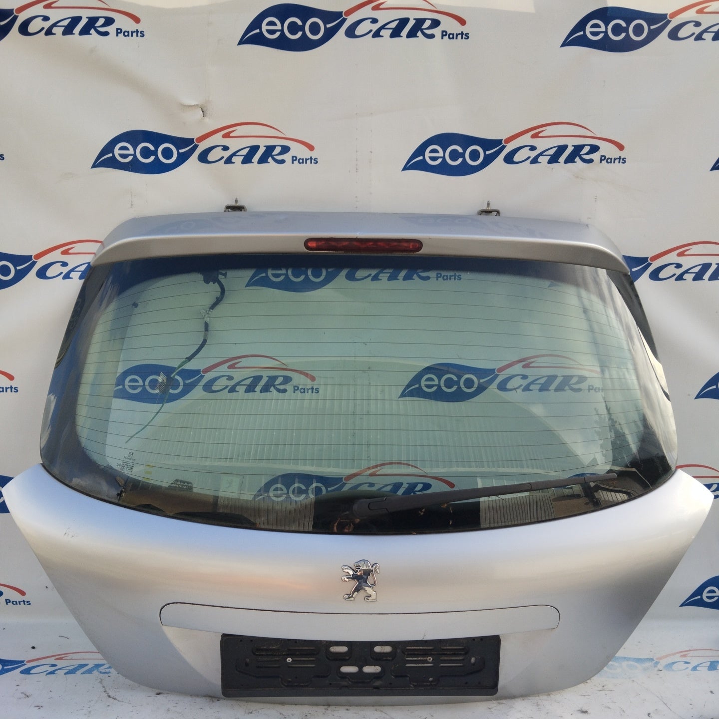 Portellone posteriore grigio argento Peugeot 207 2010 ecoAG4169