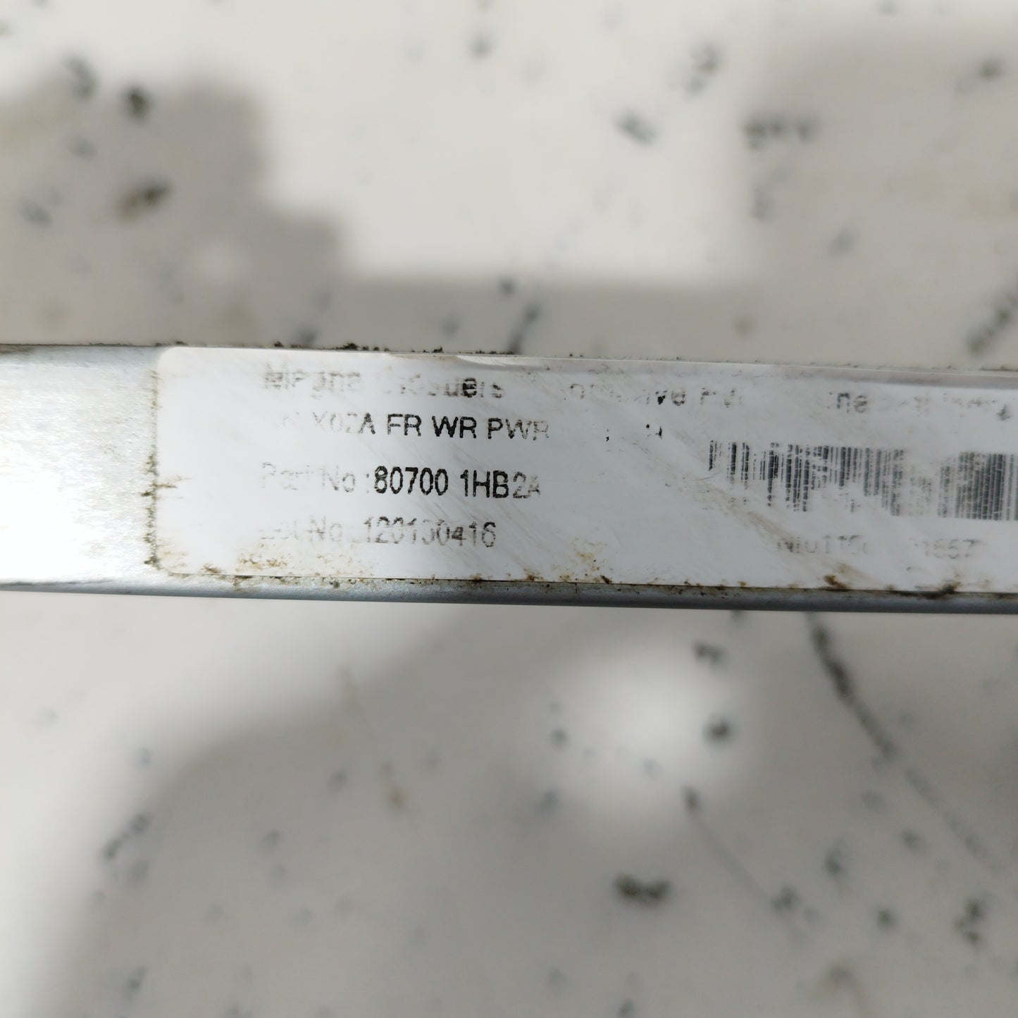 Right front rack Nissan Micra k13 2013 code: 807001hb2a ecoAC6780