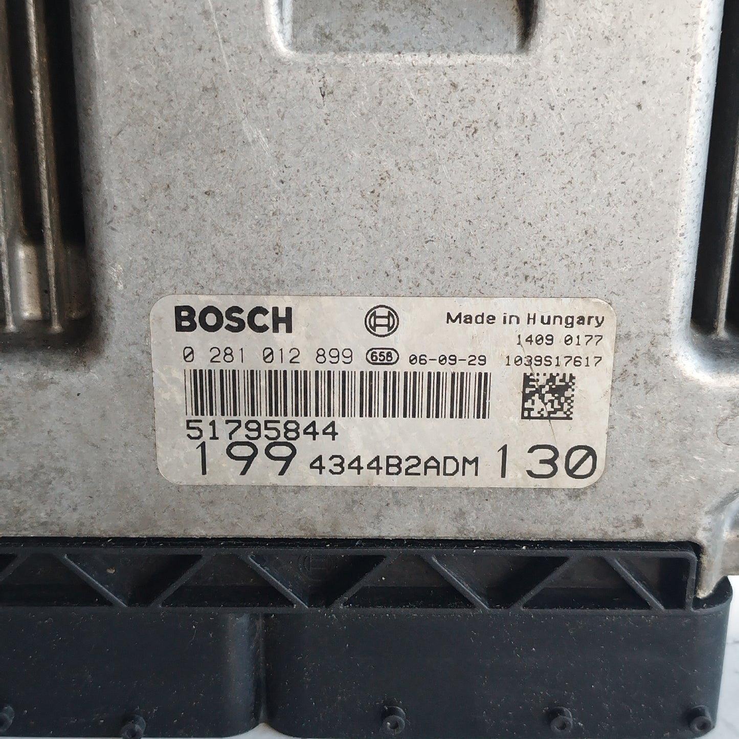 Zündsatz Fiat Grande Punto 1.9 JTD 2006 Code: 0281012899 ecoAC6798