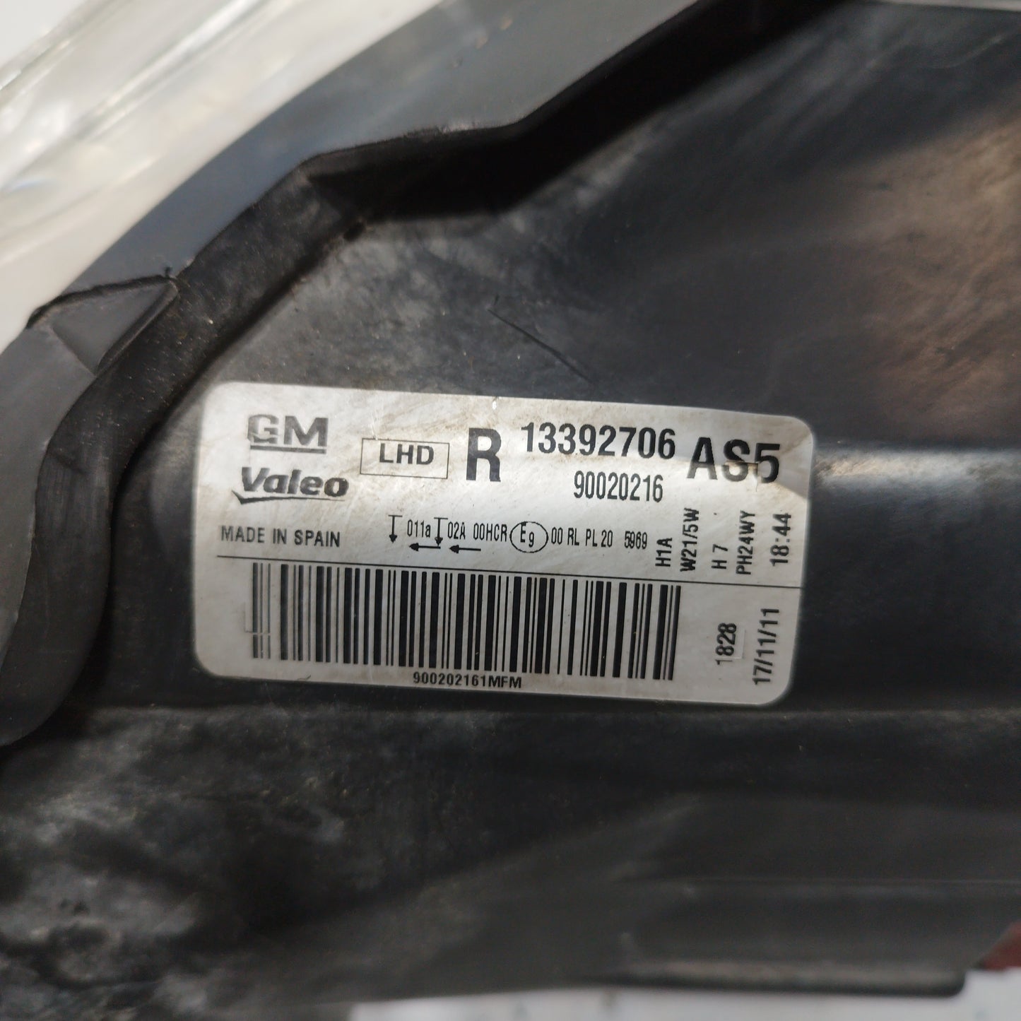 Right front light Opel Corsa D Restyling 2012 Code: 13392706 ecoAC6803