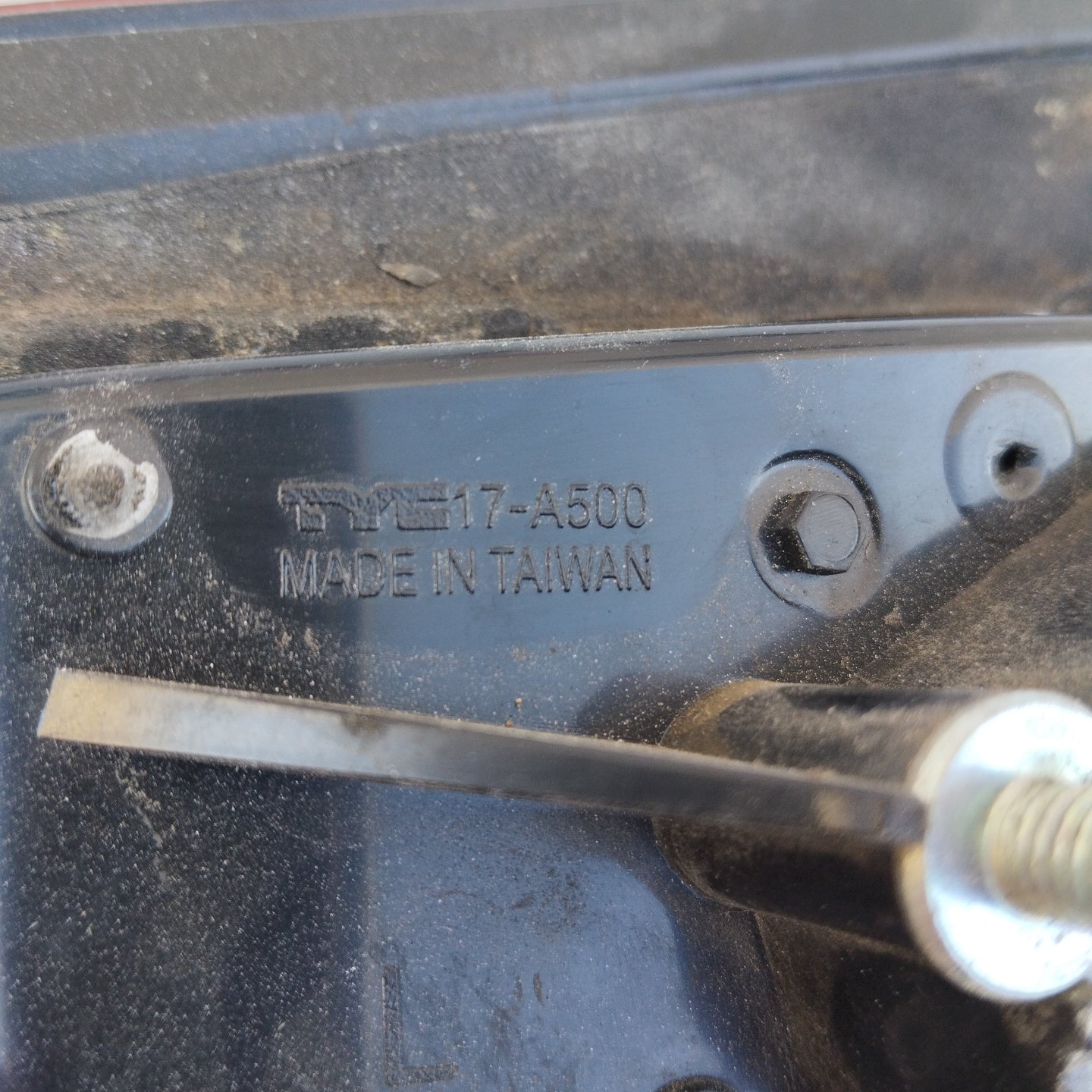 Internal rear left light Citroen C3 2010 ecoAG4195