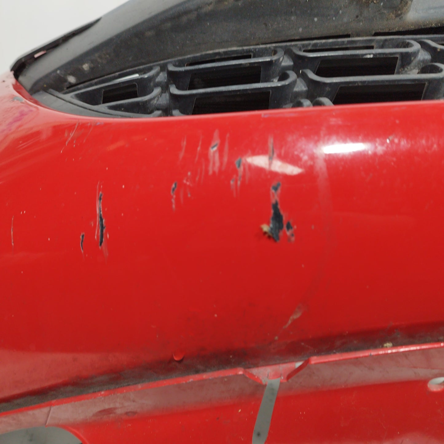 Red front bumper Opel Corsa D 2012 ecoAC6807