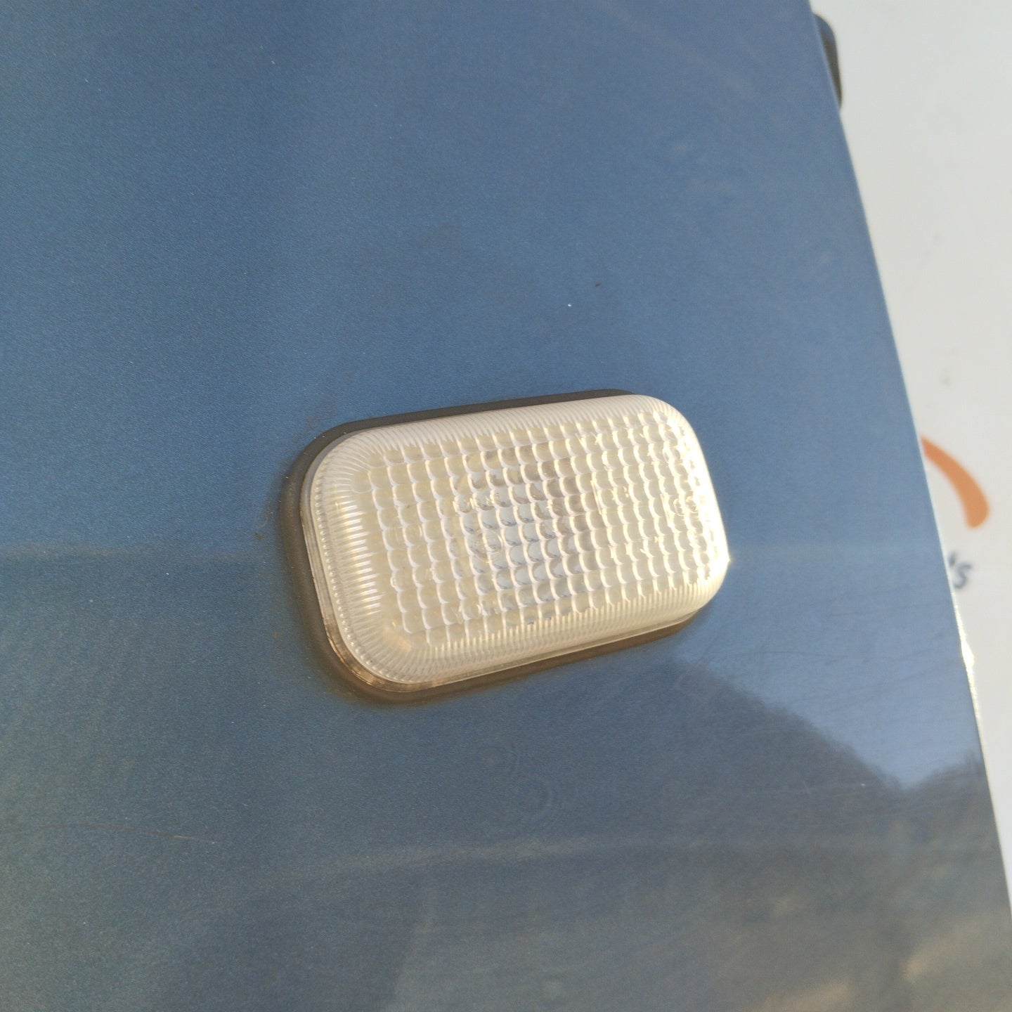 Left blue mudguard Nissan Terrano II blue ecoAG4203