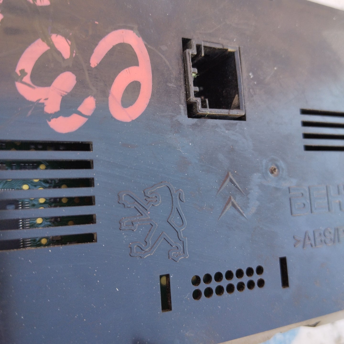 Citroen C3 2010 ecoAG4209 digitales Klimabedienteil