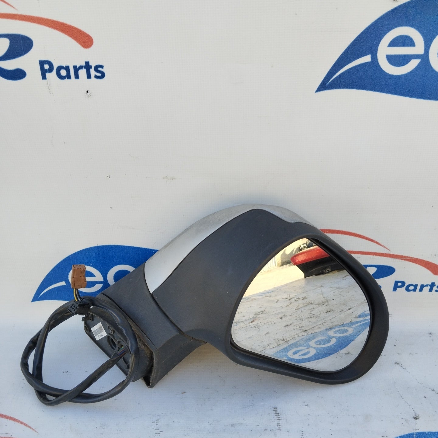 Peugeot 207 retrovisor derecho eléctrico gris plata 9 cables 2 pines ecoAG4214