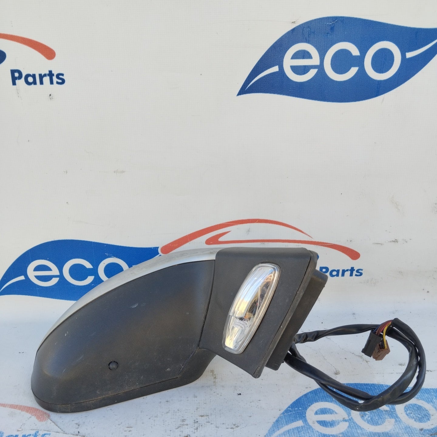 Peugeot 207 retrovisor derecho eléctrico gris plata 9 cables 2 pines ecoAG4214