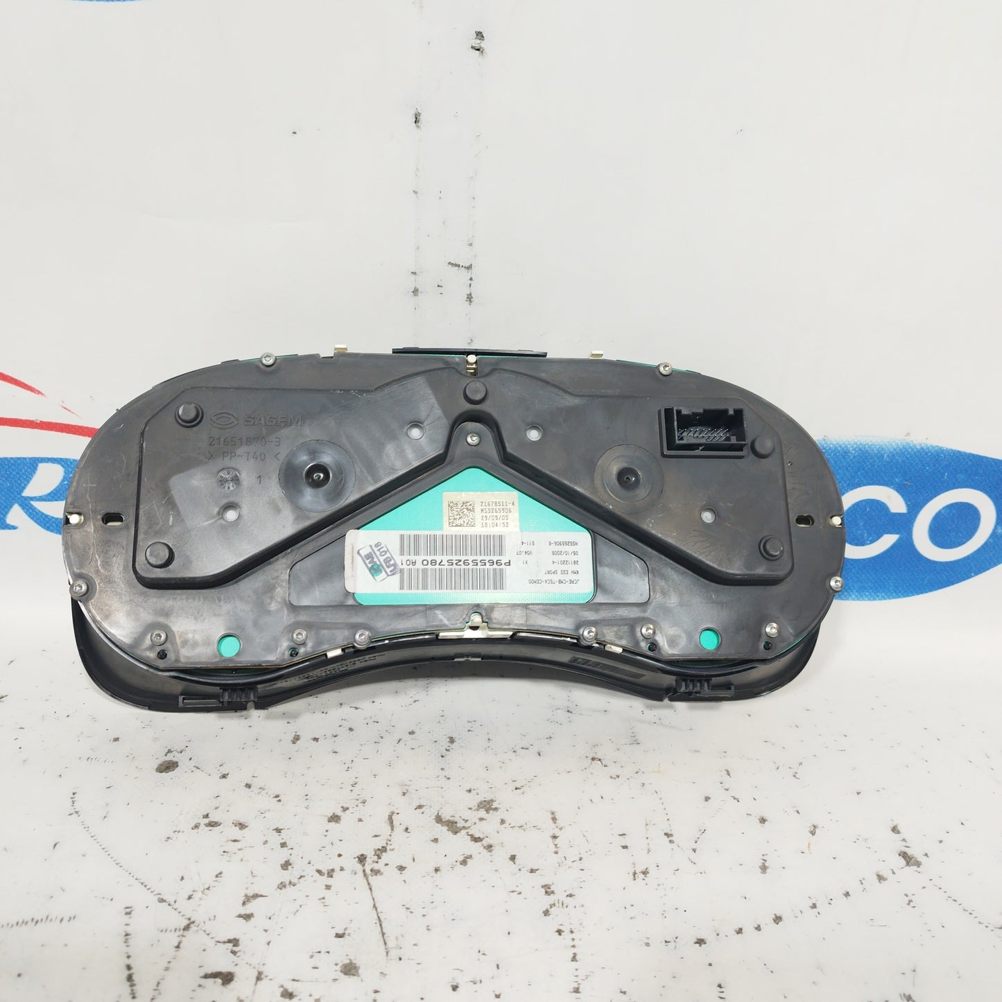 Peugeot 307 Cabrio 1.6 B 2006 Instrumententafelcode: 21678511-4 ecoAC6841