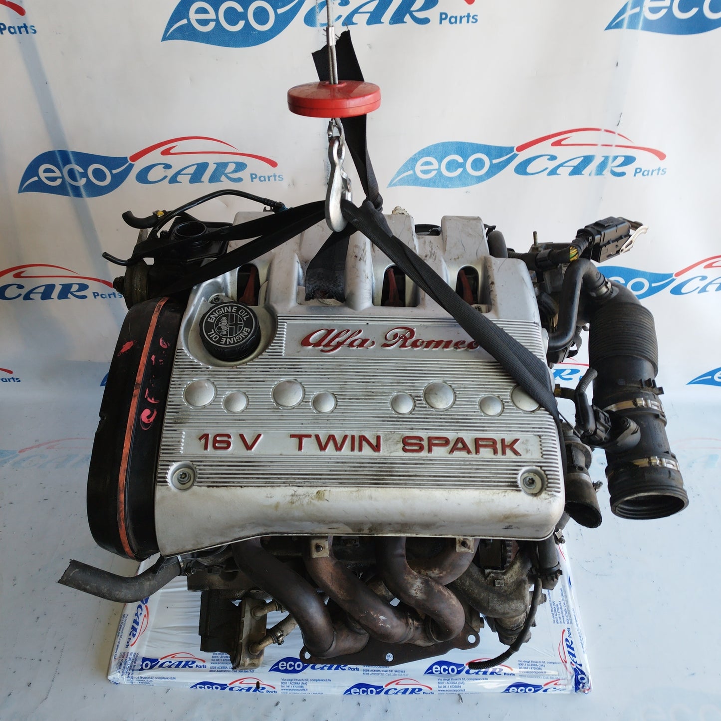 Alfa Romeo 147 1.6 b 16v 120cv 2005 engine cod: AR32104 ecoAC6848