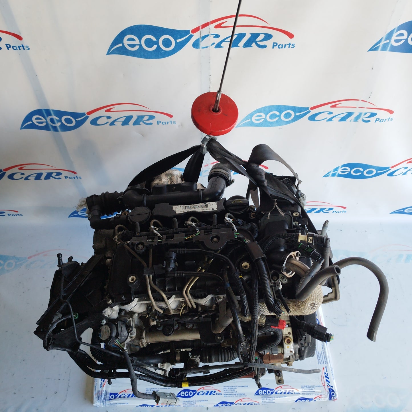 Motore Ford C-Max 1.6 tdci 16v 110cv 2008 cod: G8DA ecoAC6849