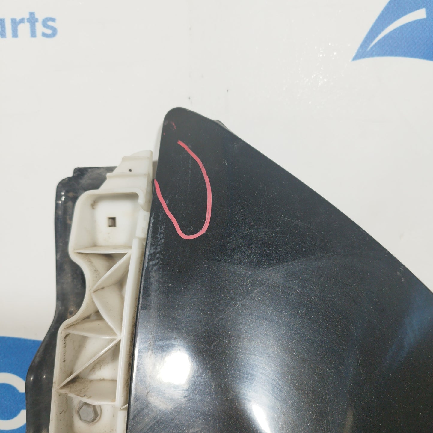 Parafango anteriore sx nero Nissan Qashqai 2010 ecoAC6493