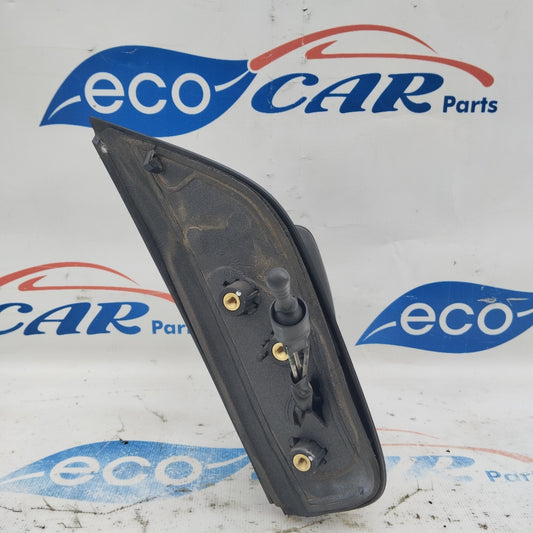 Linker manueller Außenspiegel, schwarzer Kunststoff, Fiat Fiorino 2011 ecoAG4238