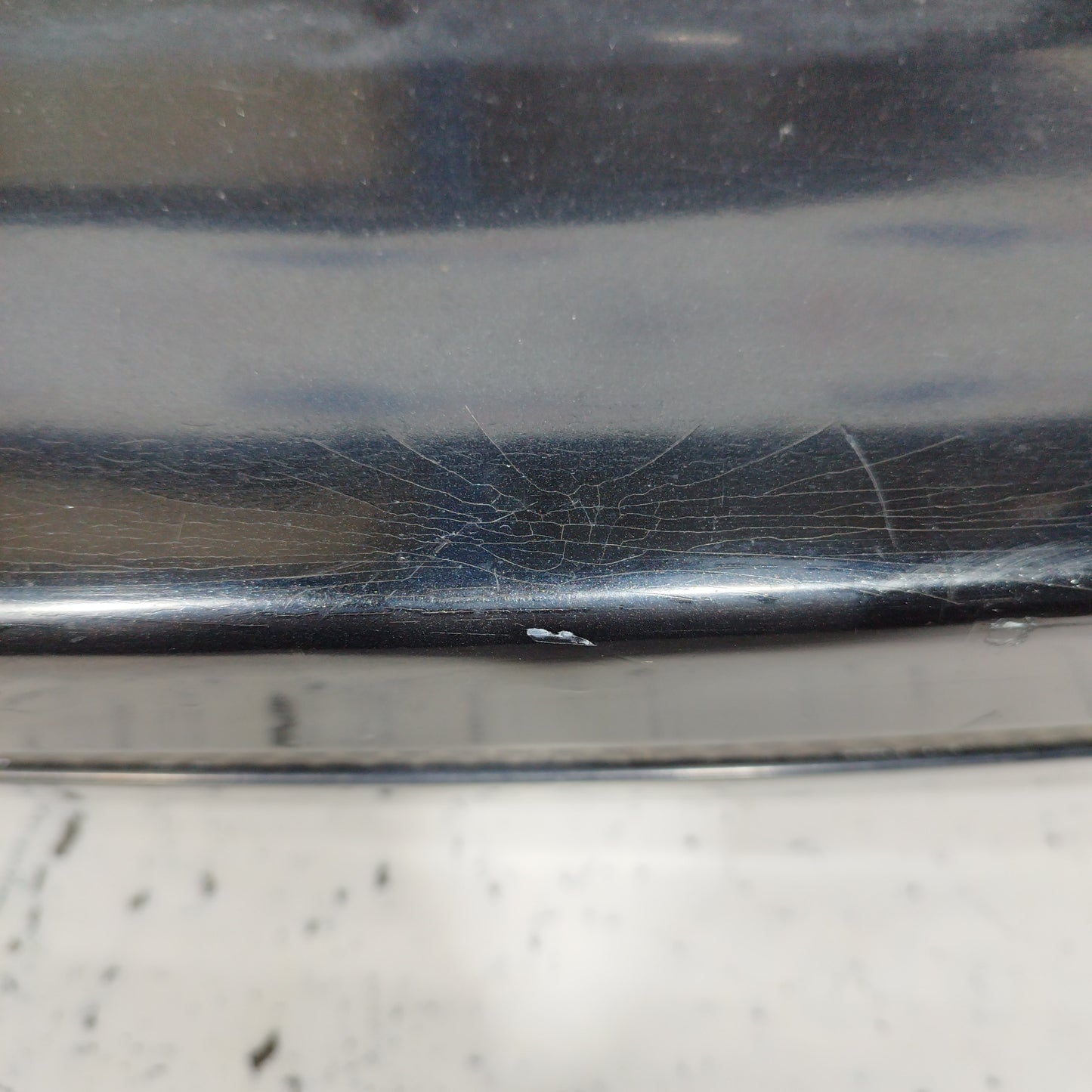 Black rear bumper Mercedes B-Class 2007 ecoAC6871