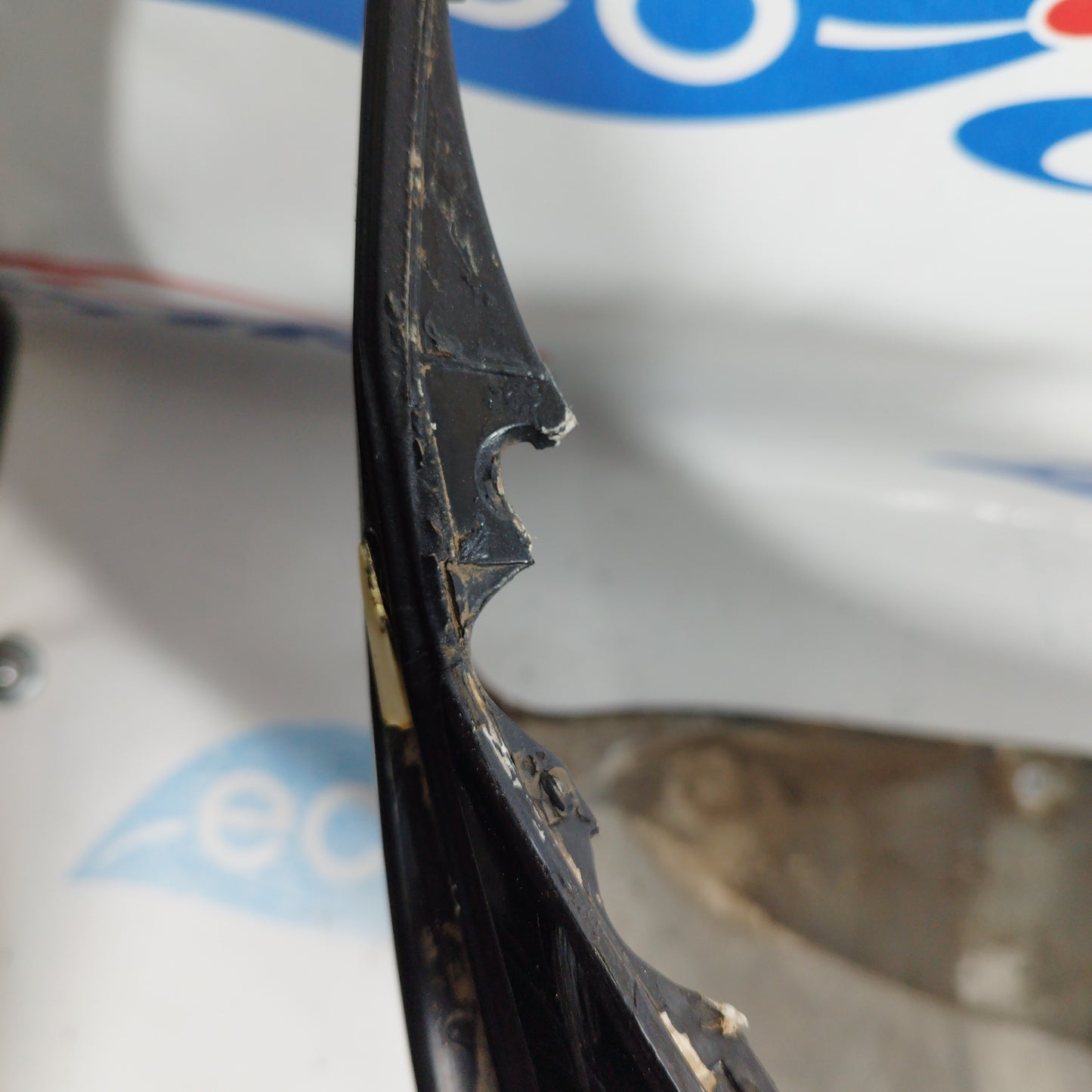 Black rear bumper Mercedes B-Class 2007 ecoAC6871