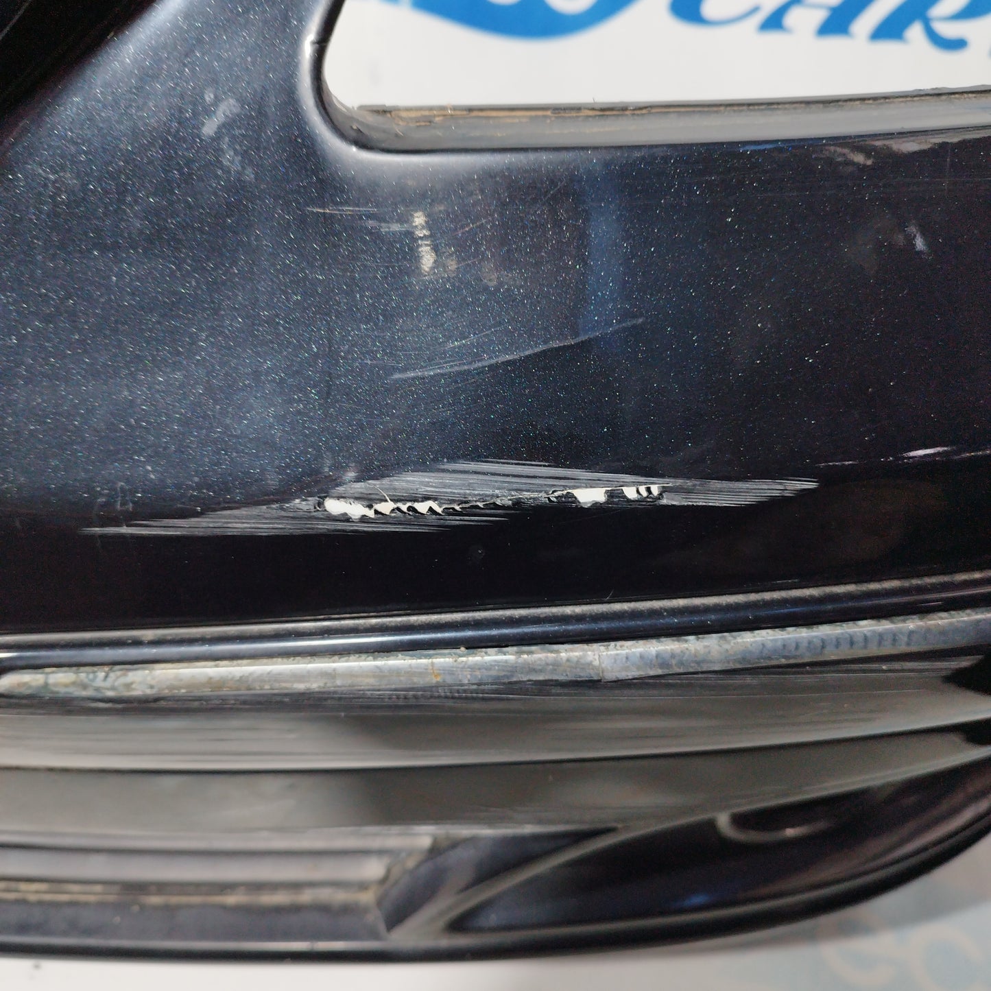 Black front bumper Mercedes B-Class 2007 ecoAC6872