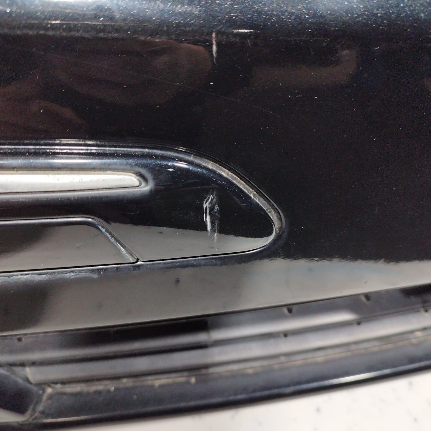 Black front bumper Mercedes B-Class 2007 ecoAC6872