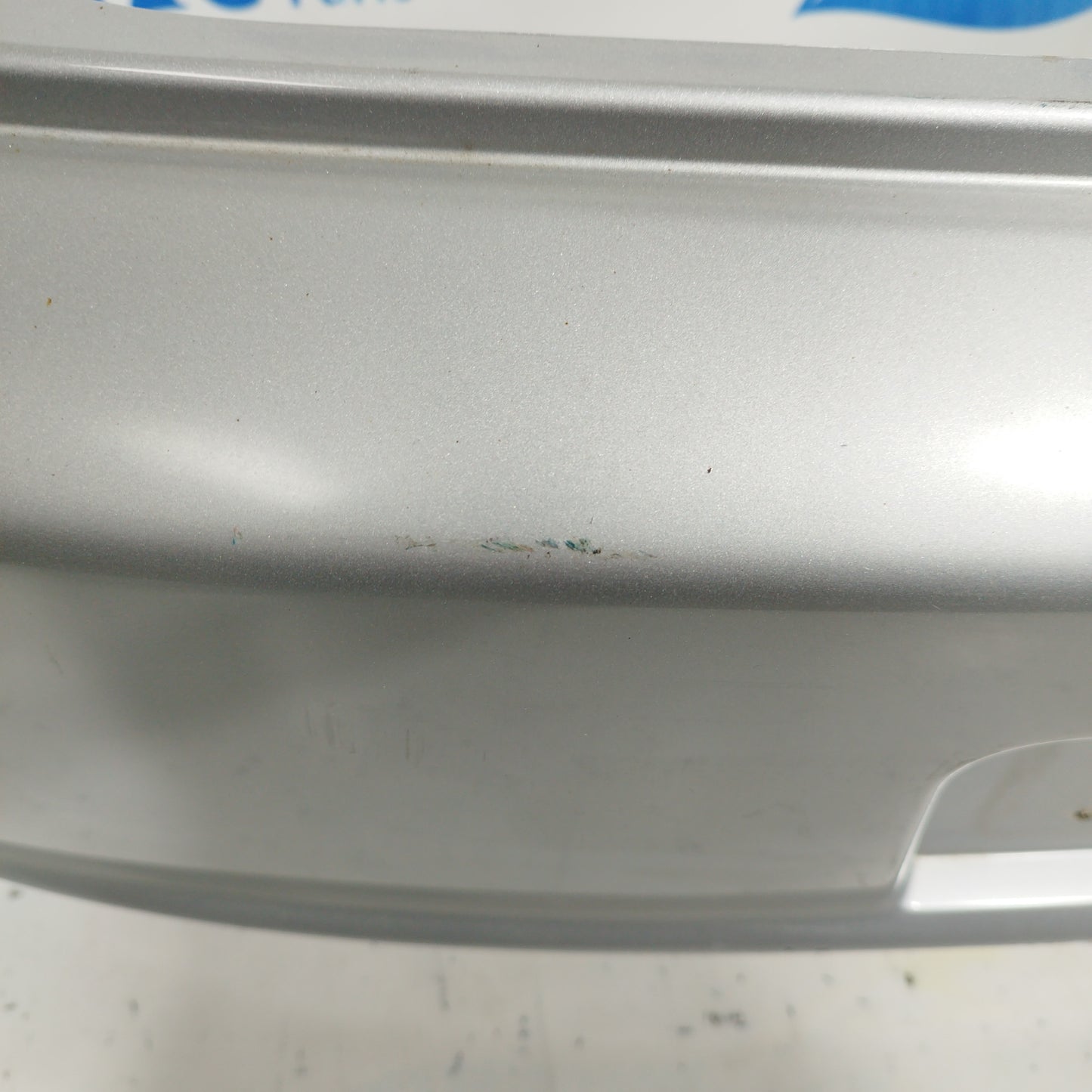 Silver gray rear bumper Fiat Grande Punto 2008 ecoAC6873