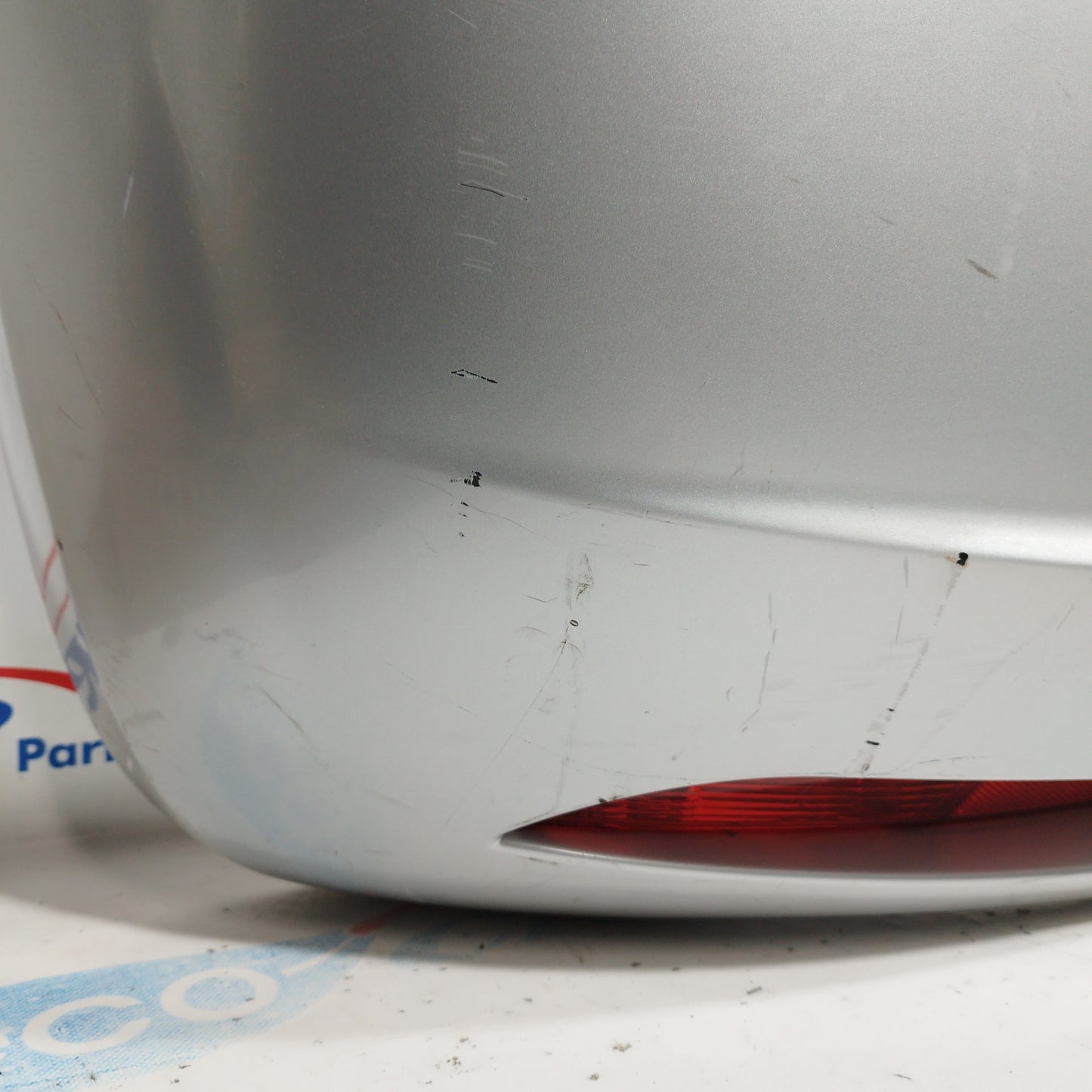 Silver gray rear bumper Fiat Grande Punto 2008 ecoAC6873