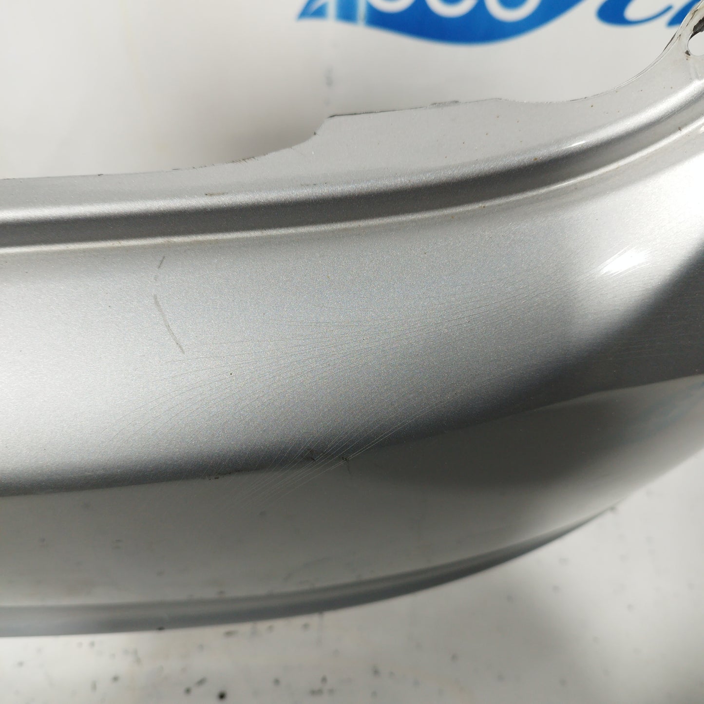 Silver gray rear bumper Fiat Grande Punto 2008 ecoAC6873