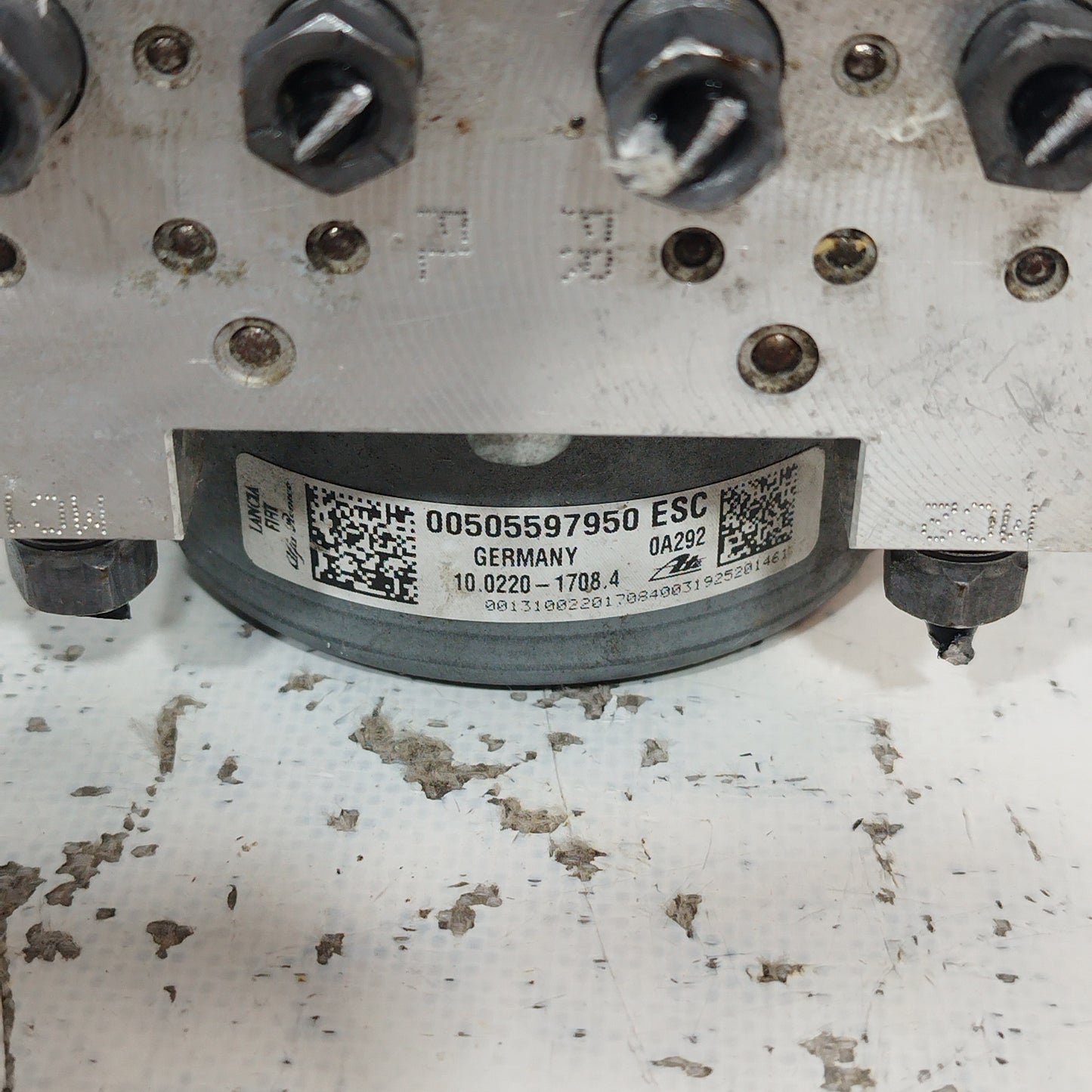 Abs-Pumpe Alfa Romeo Giulietta 2.0 JTDM 2018 Code: 00505597950 ecoAC6891