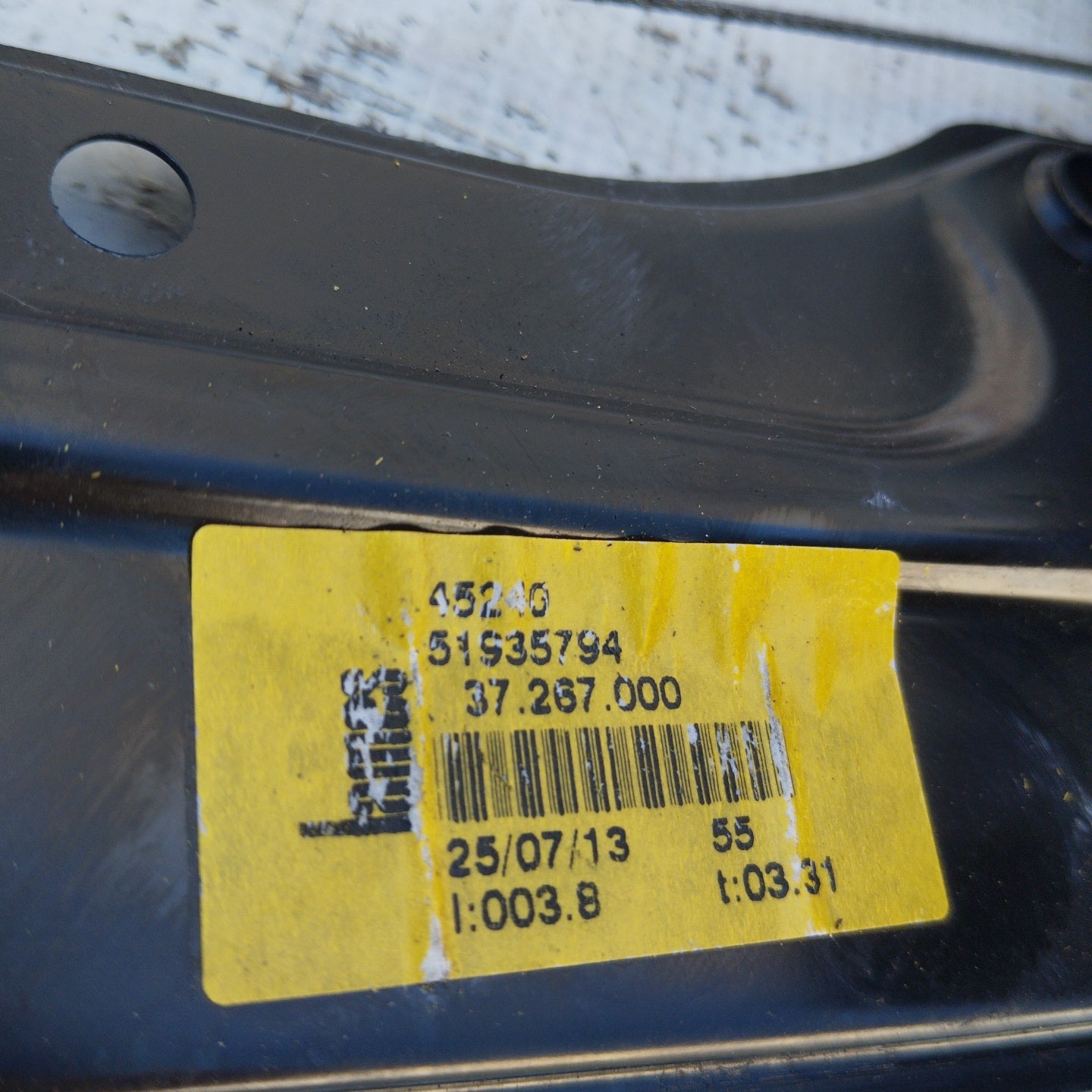 Cremagliera anteriore dx Lancia Ypsilon 2015 cod: 51535794 ecoAG4262