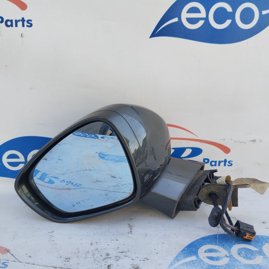 Dark green electric left mirror Citroen C5 2012 9 wires ecoAG4268