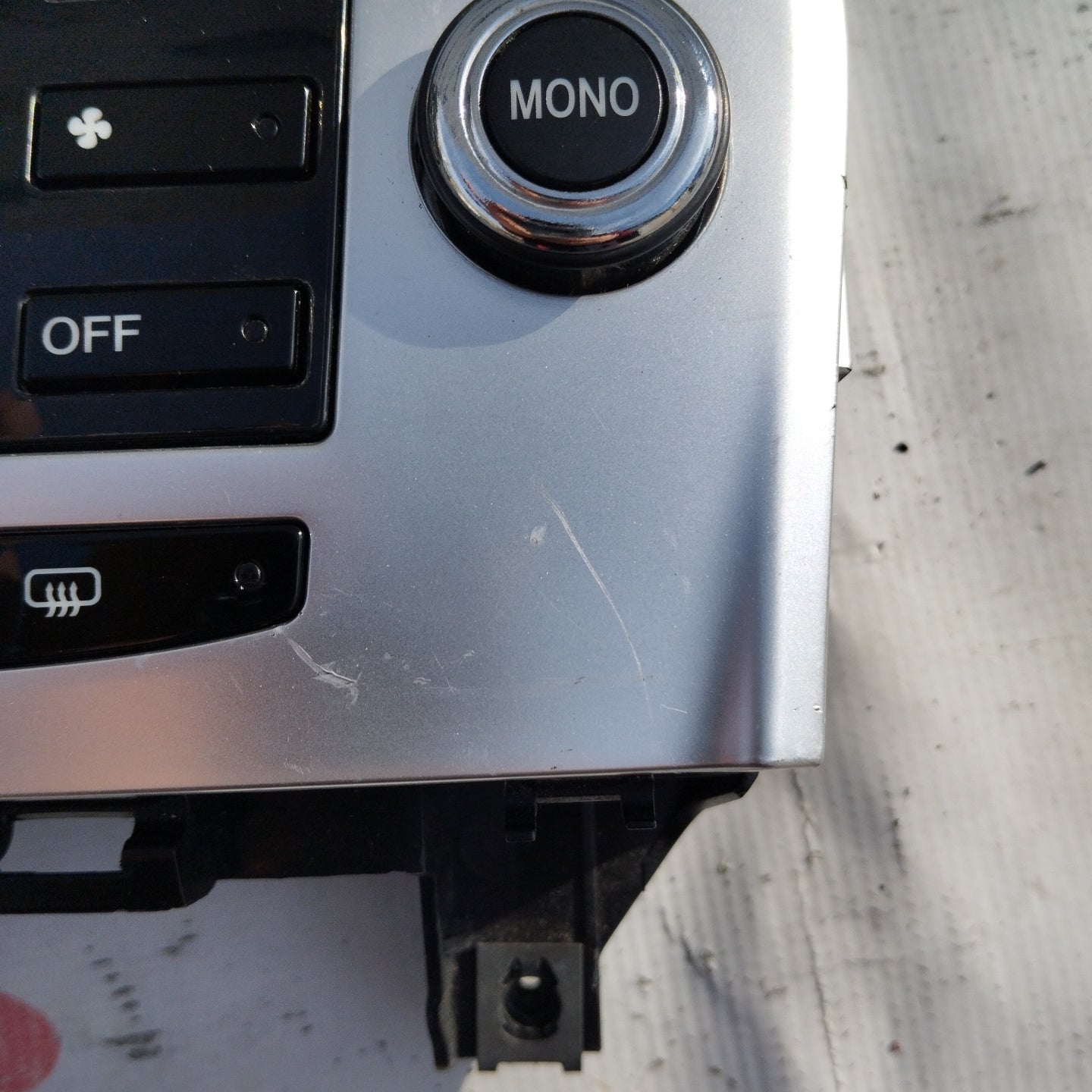 Lancia Delta 2008 digitales Klimabedienteil Code: 735487107 ecoAG3911