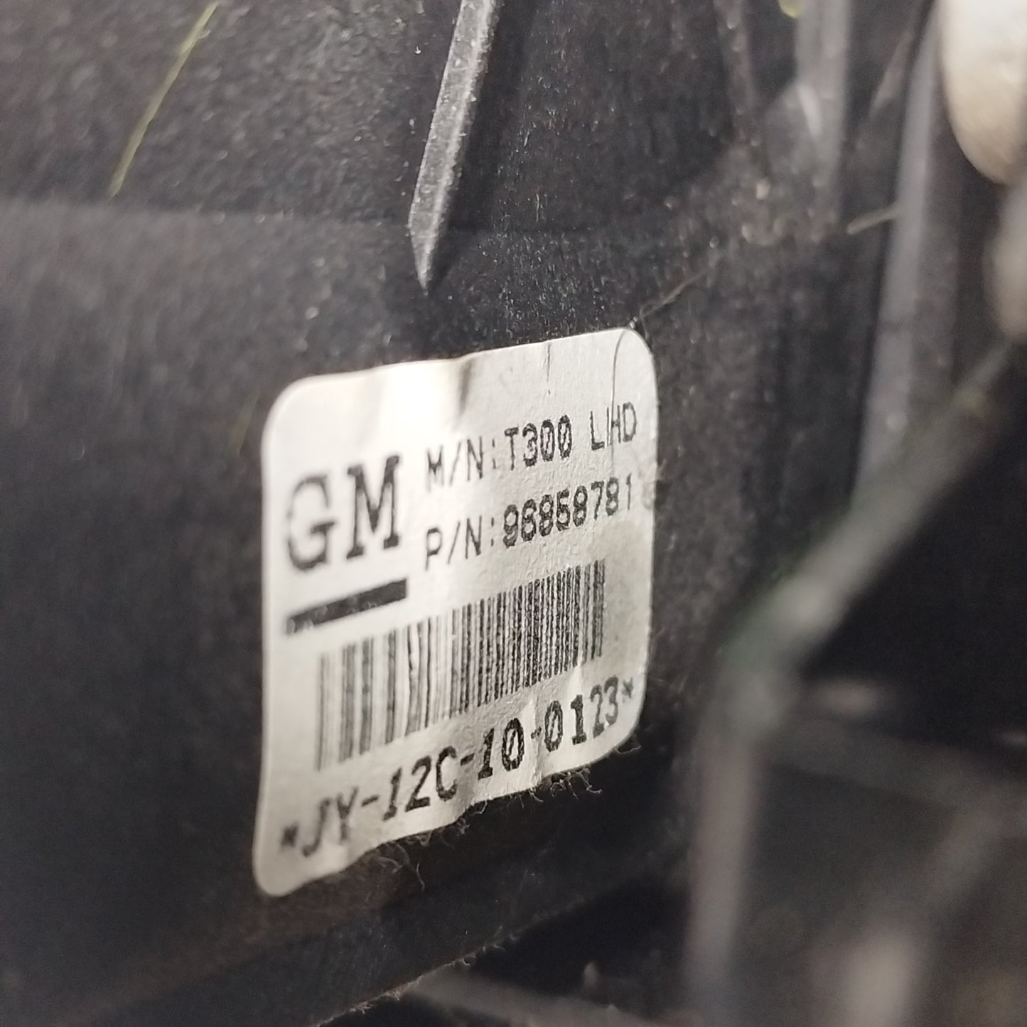 Pedaliera completa Chevrolet Aveo 1.2 B 2013 cod: 96858781 ecoAC6957