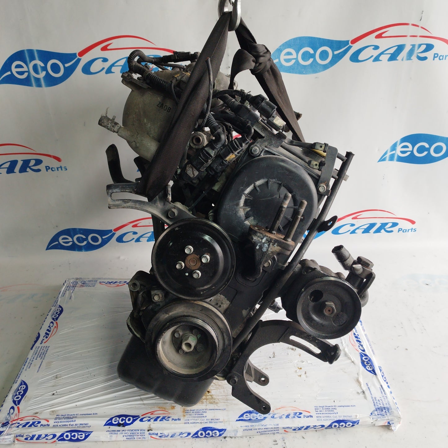 Engine Hyundai i10 1.1 B 2009 code: G4HG ecoAC6969