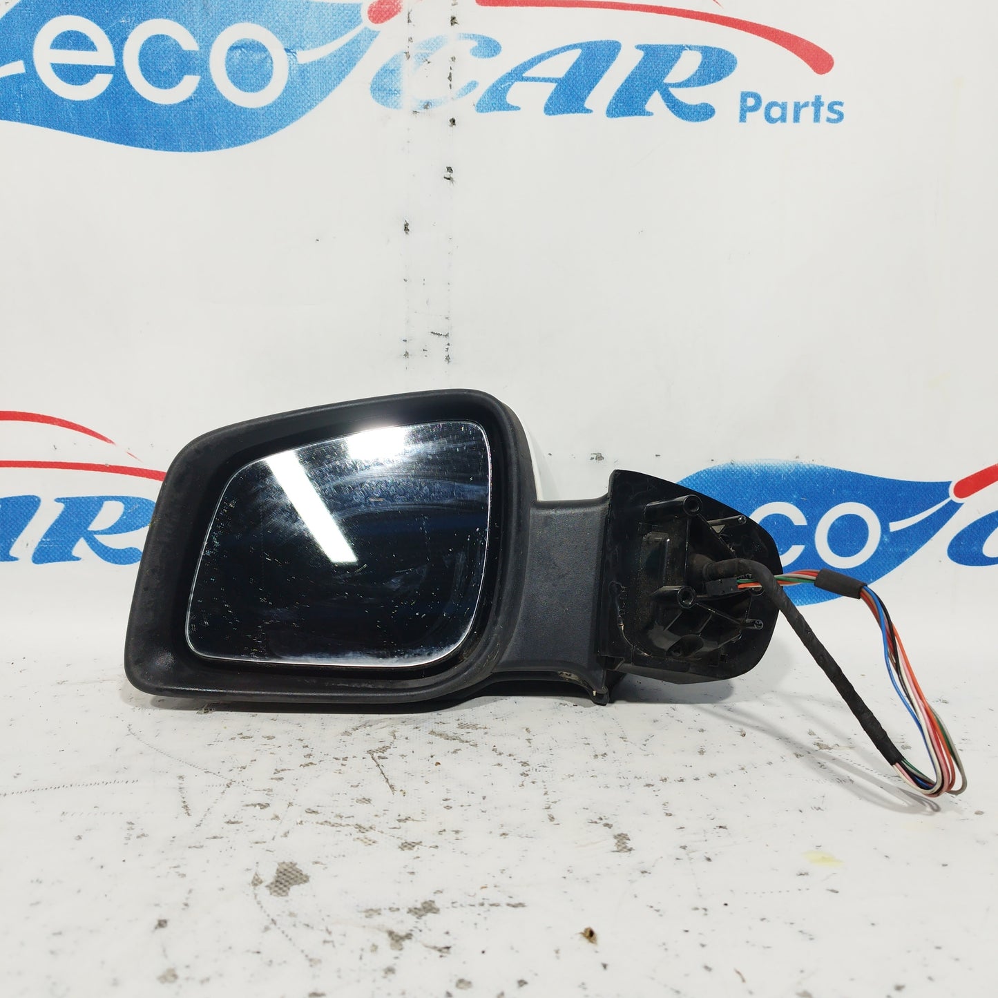 White front left electric mirror Mercedes B-Class 2010 9 wires ecoAC6976