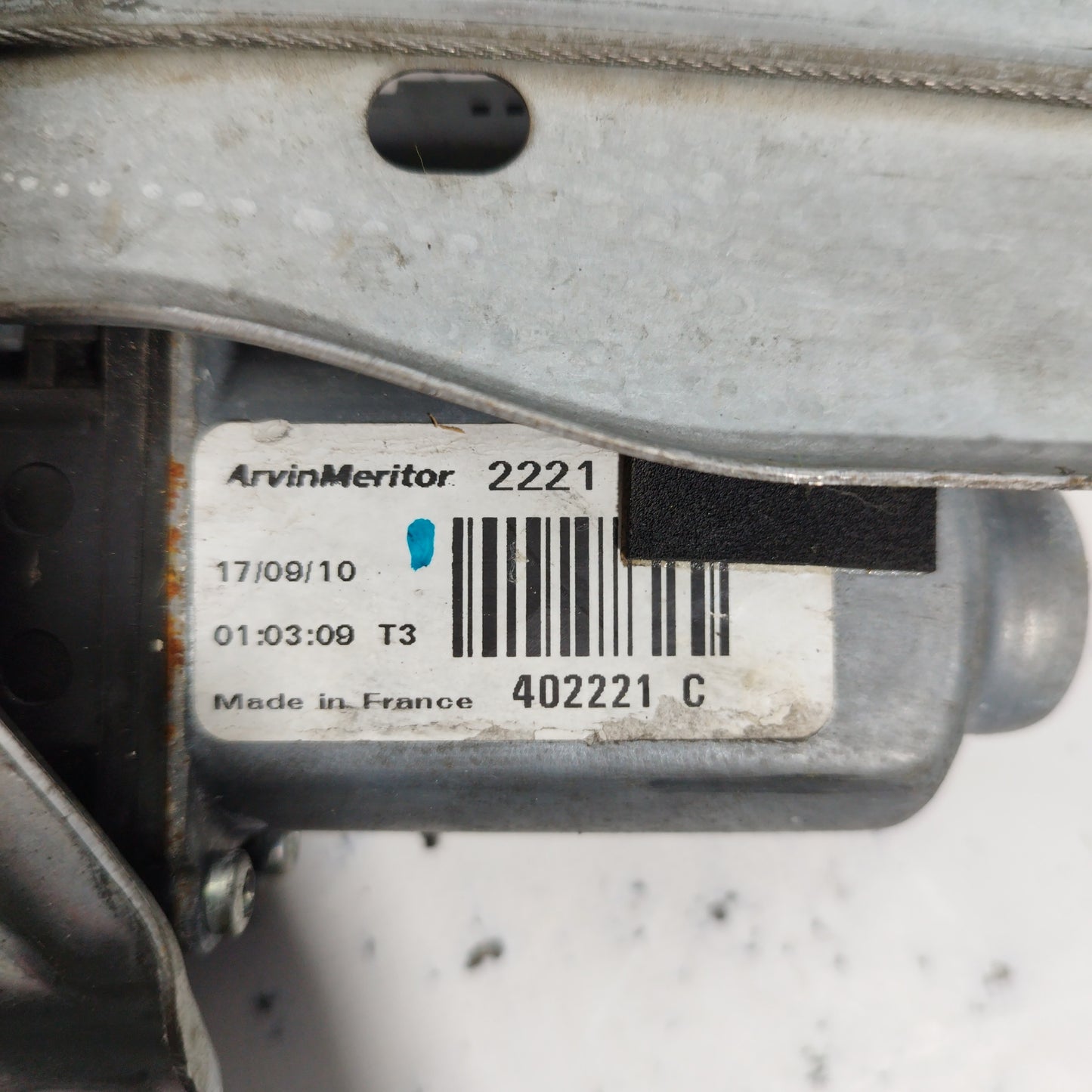 Right front rack Citroen DS3 2010 2 pin code: 402221 ecoAC6986