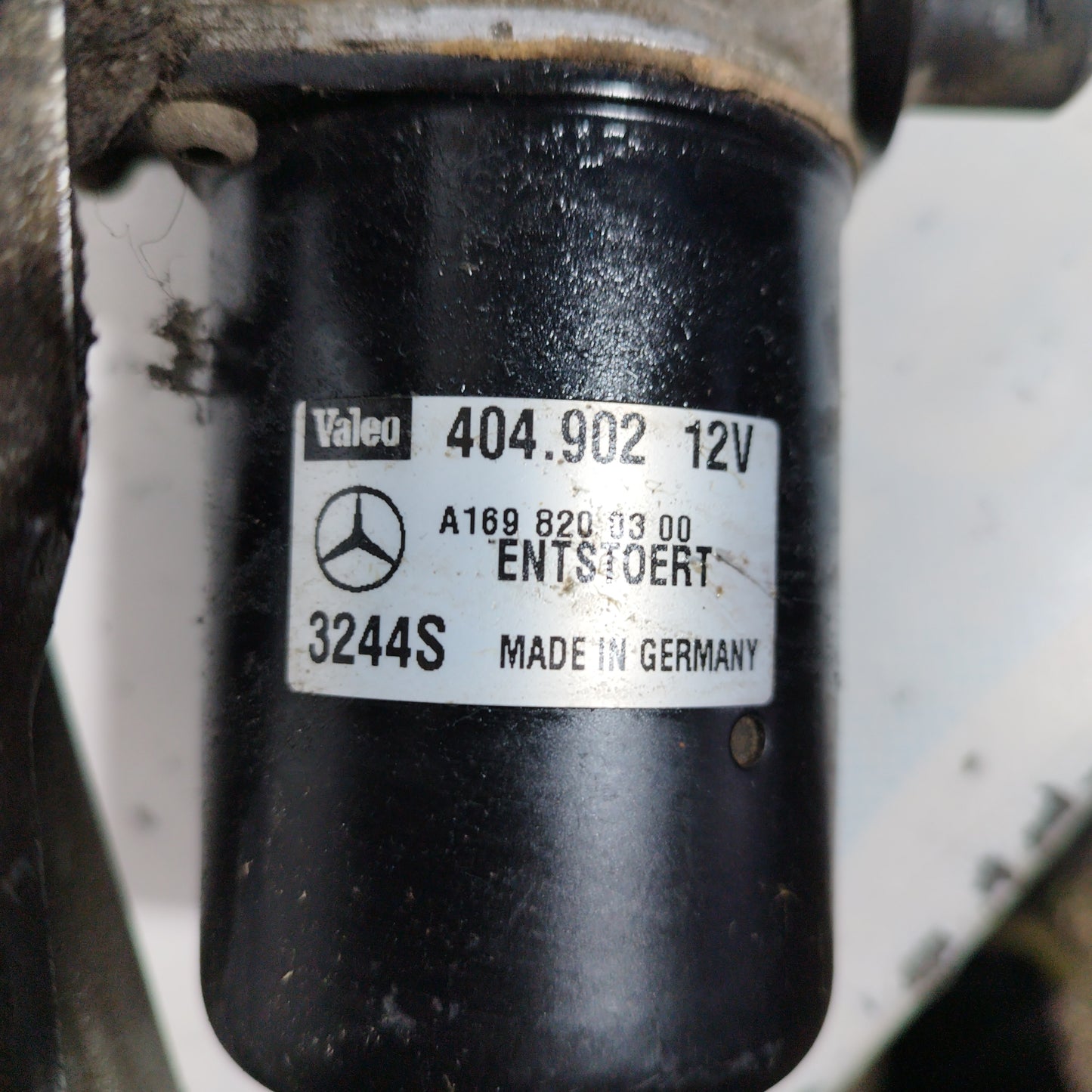 Front windshield wiper motor Mercedes A-Class 2001 4 Pin Code: 40490212V ecoAC7005