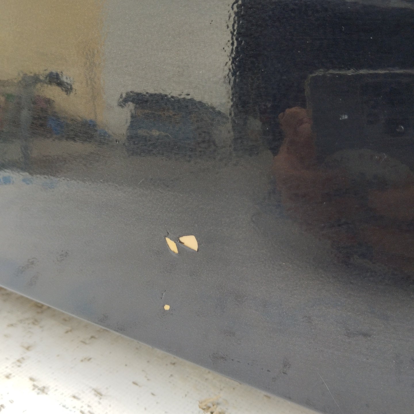 Schwarze Heckstoßstange Opel Tigra TwinTop ecoAG4316