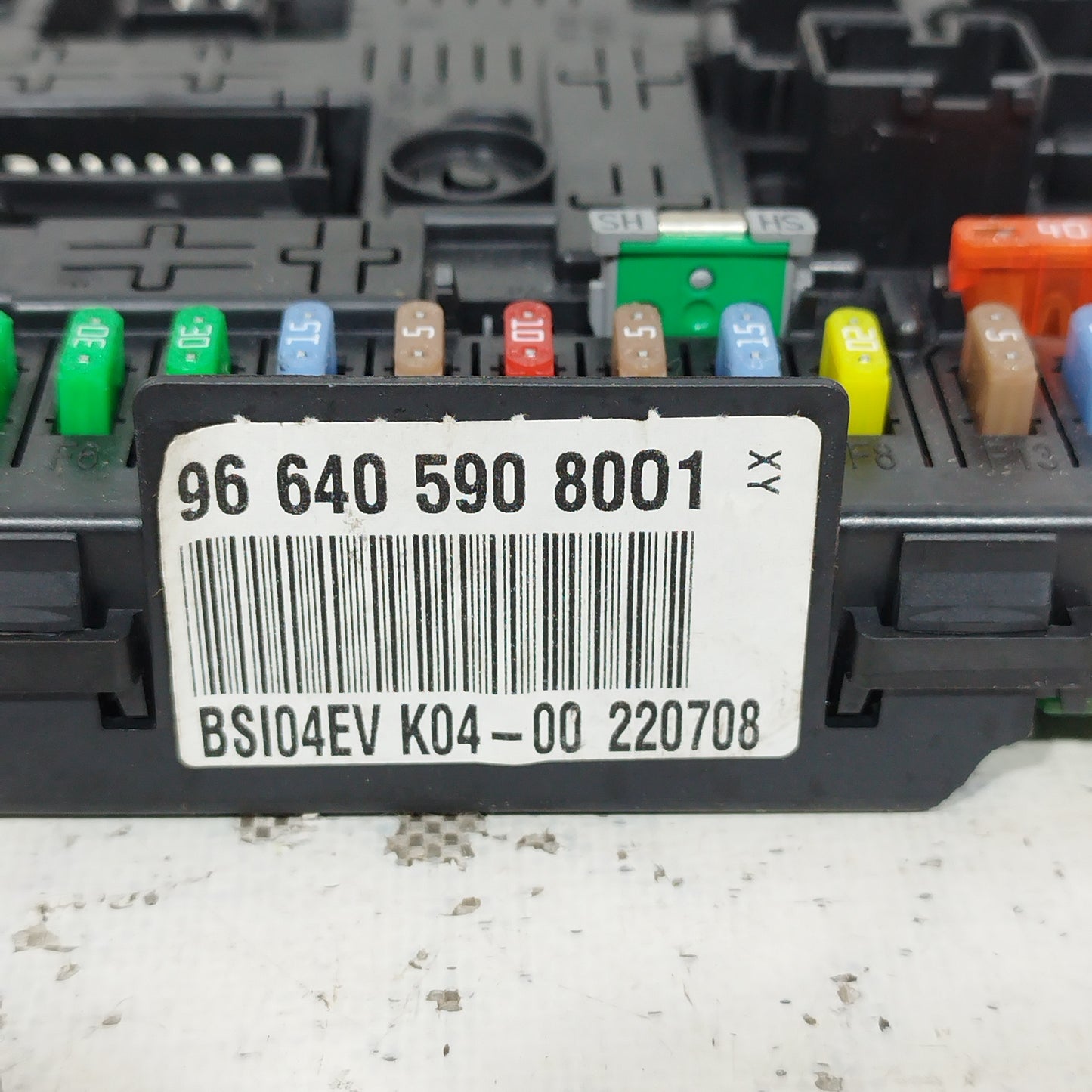 Zündanlage Peugeot 308 1.4 B 2008 Code: 0261S04009 ecoAC7017