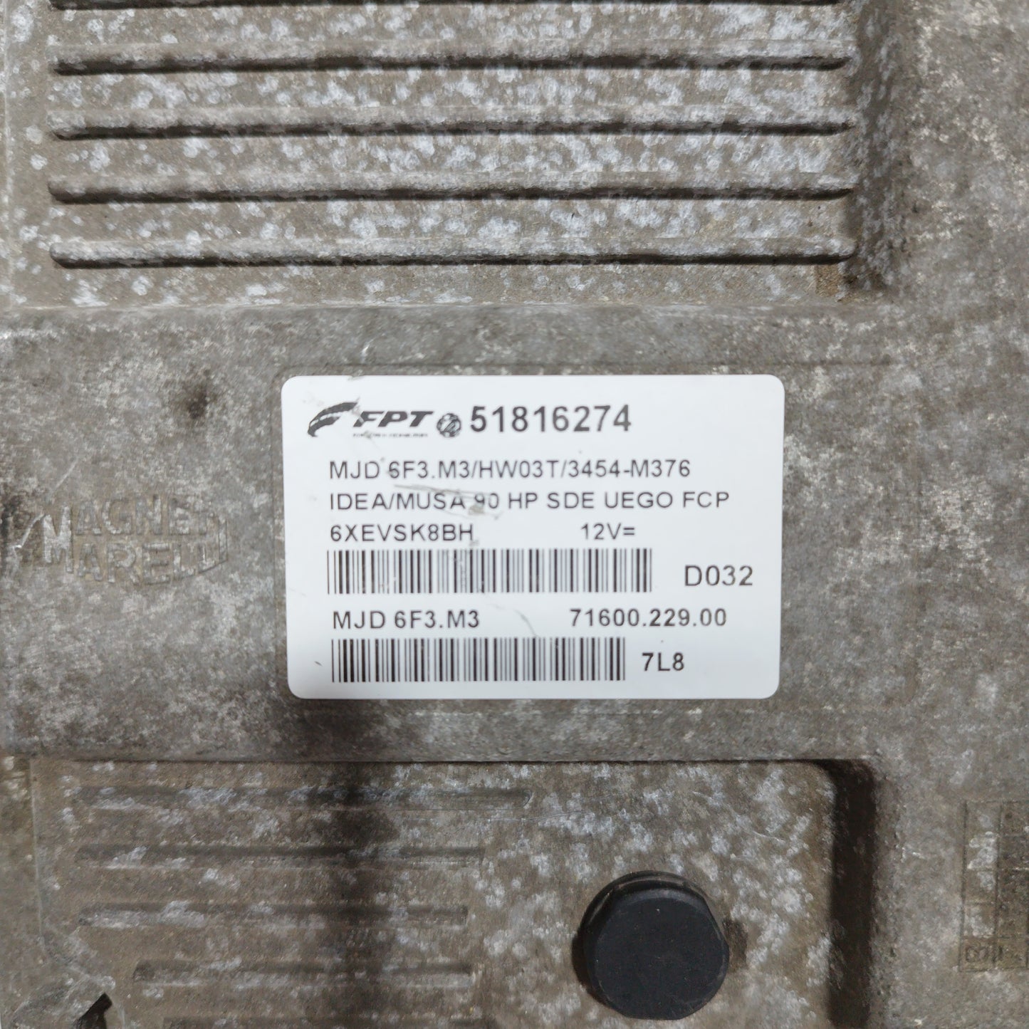 Zündkit Lancia Musa 1.3 MTJ 90 PS 2008 Code: 51816274 ecoAC7018