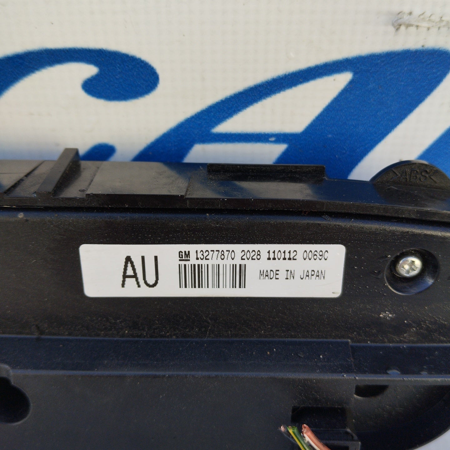 Opel Insignia 2011 digitales Klimabedienteil Code: 13277870 ecoAG4319