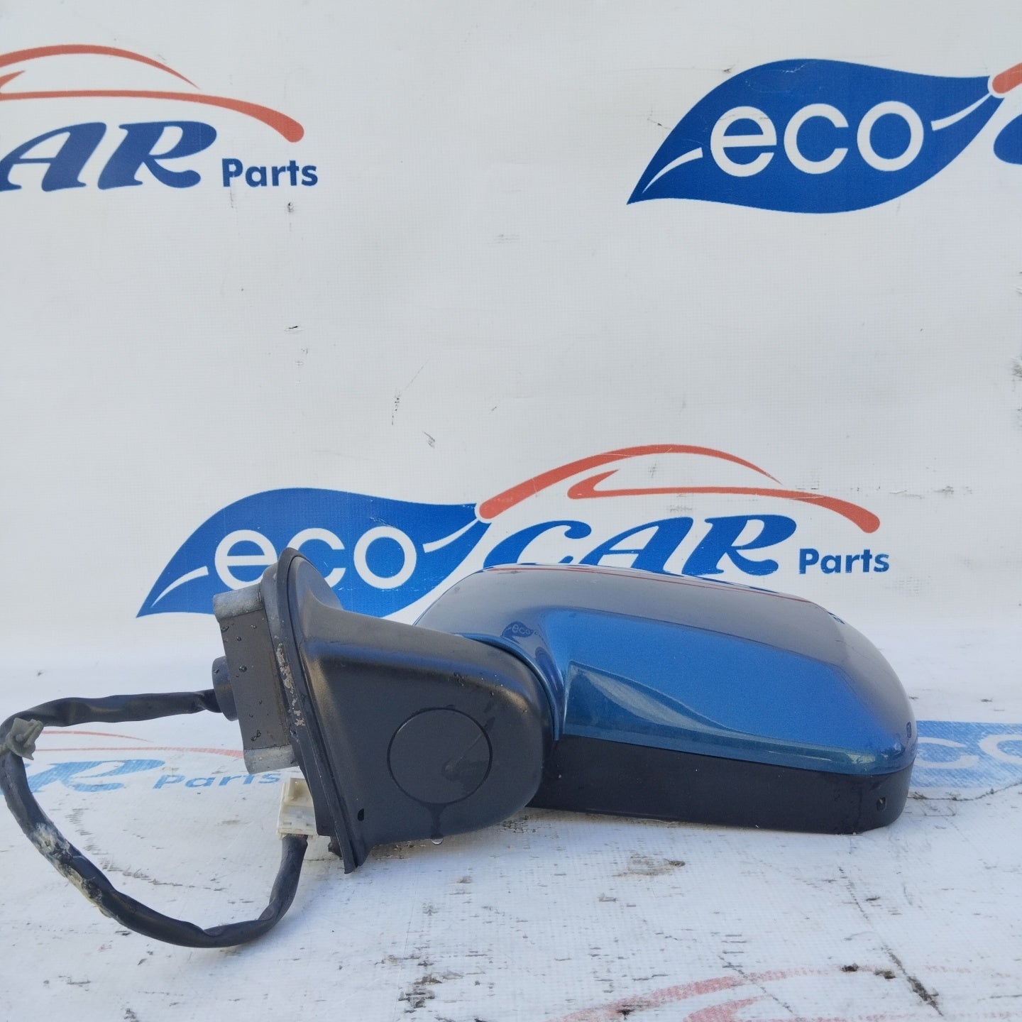 Espejo retrovisor izquierdo eléctrico azul Nissan Terrano II 5 pines ecoAG4324