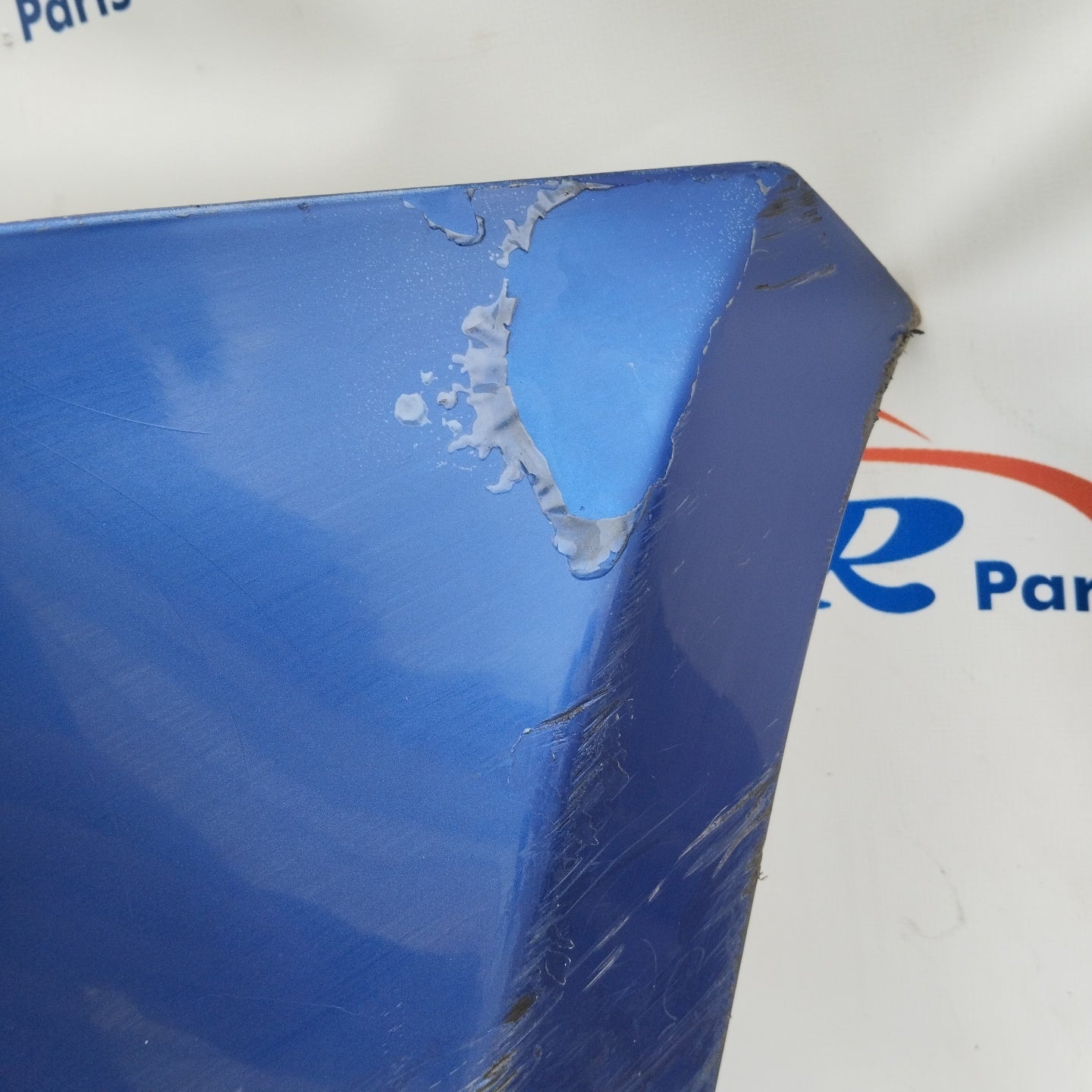 Blue rear bumper Fiat Idea 2006 ecoAG4165