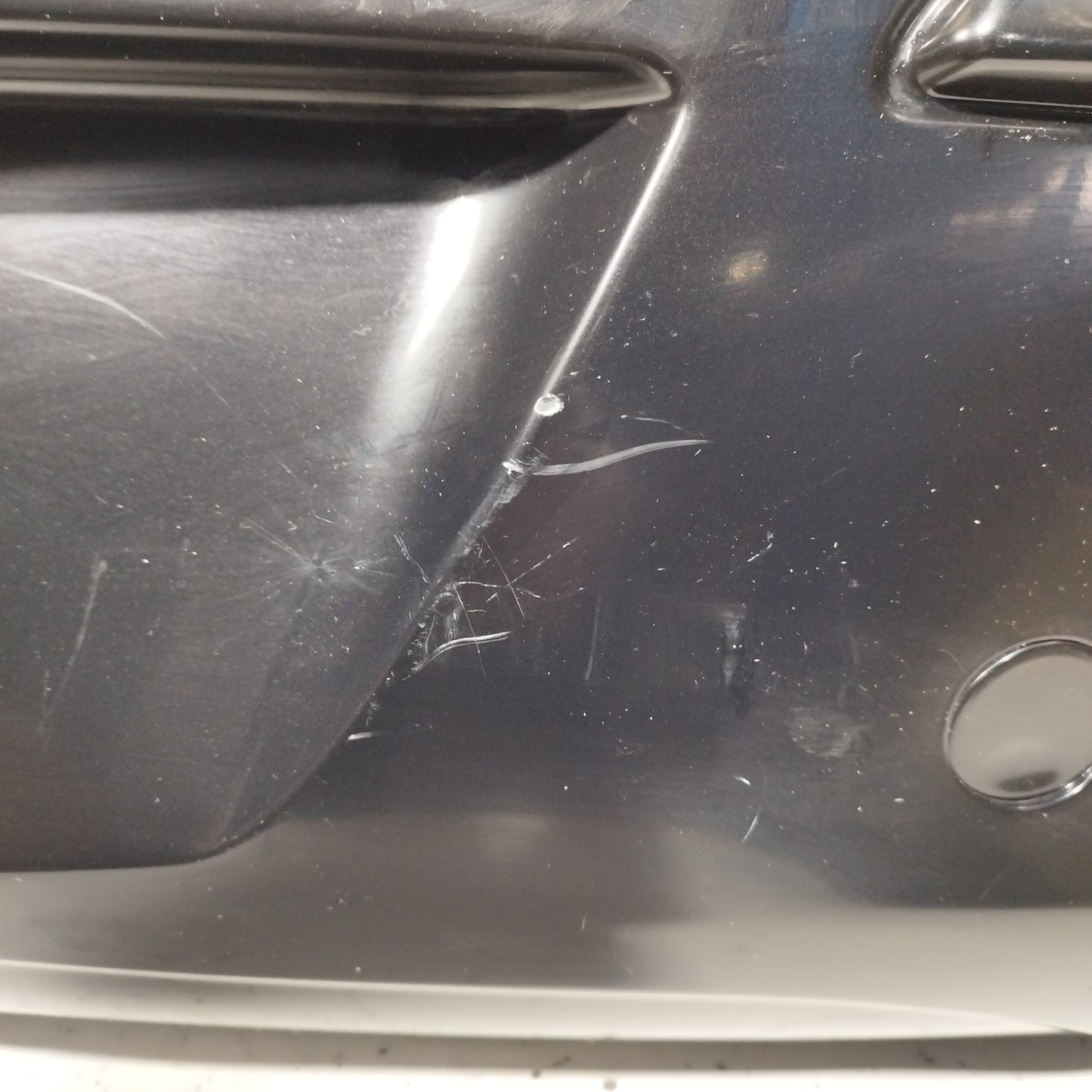 Schwarze Heckstoßstange Opel Corsa D 2008 ecoAC7030
